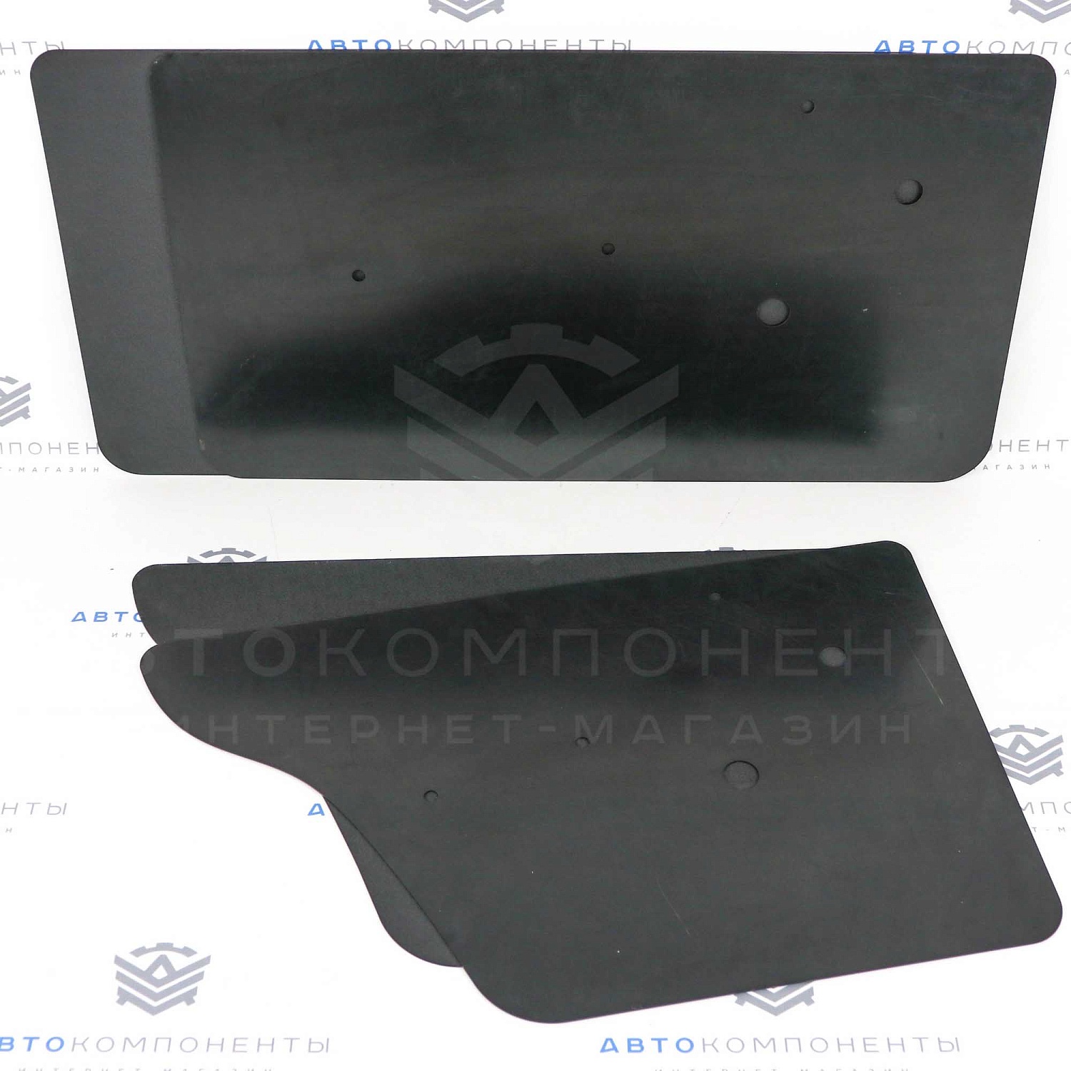 Дверные обшивки (карты дверей) с отверстиями ВАЗ 2101-2107 (АБС пластик)