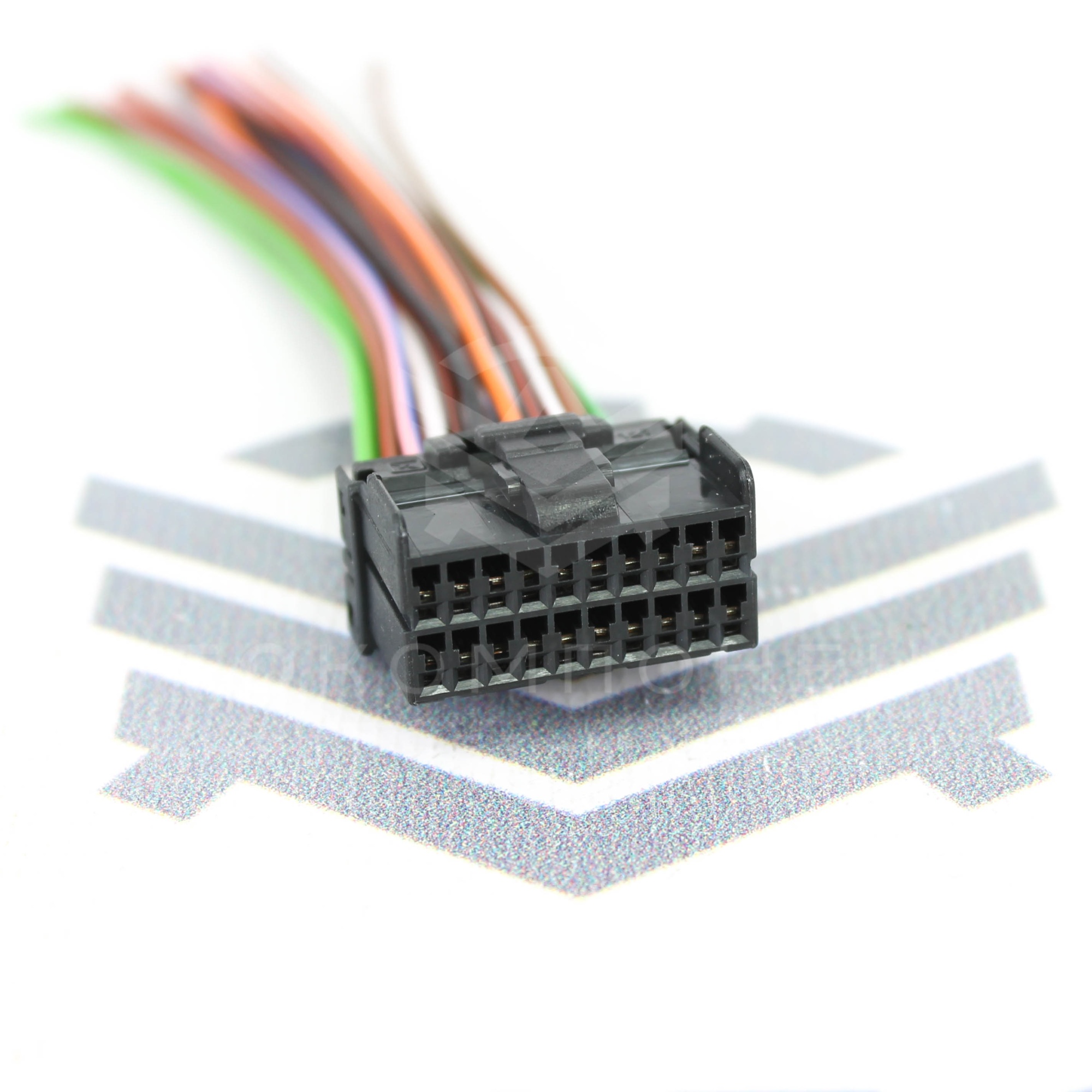 Разъем управления отопителем (20 клемм) ВАЗ 2110-2112, Приора