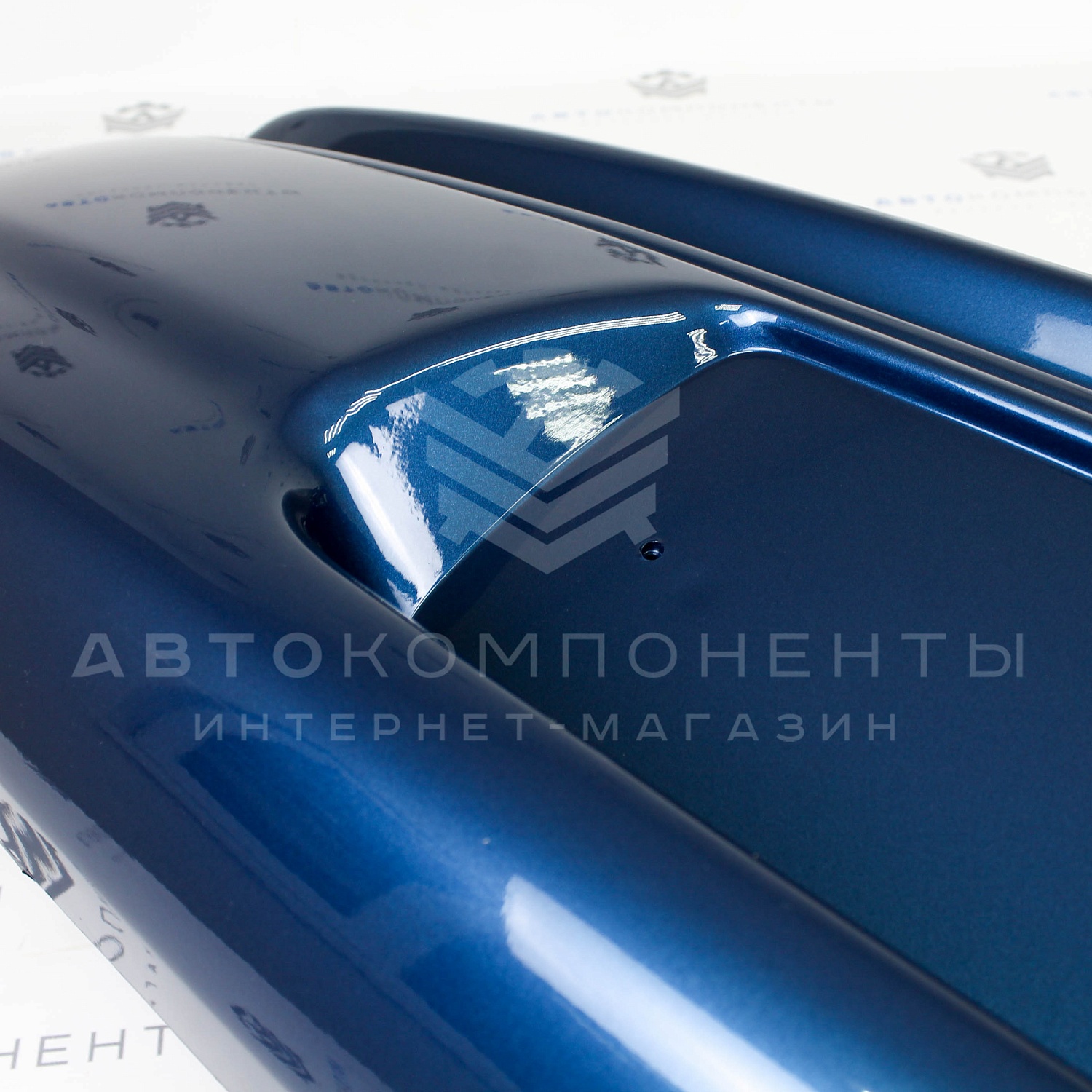 Задний бампер ВАЗ 2112 (усиленный) в цвет кузова