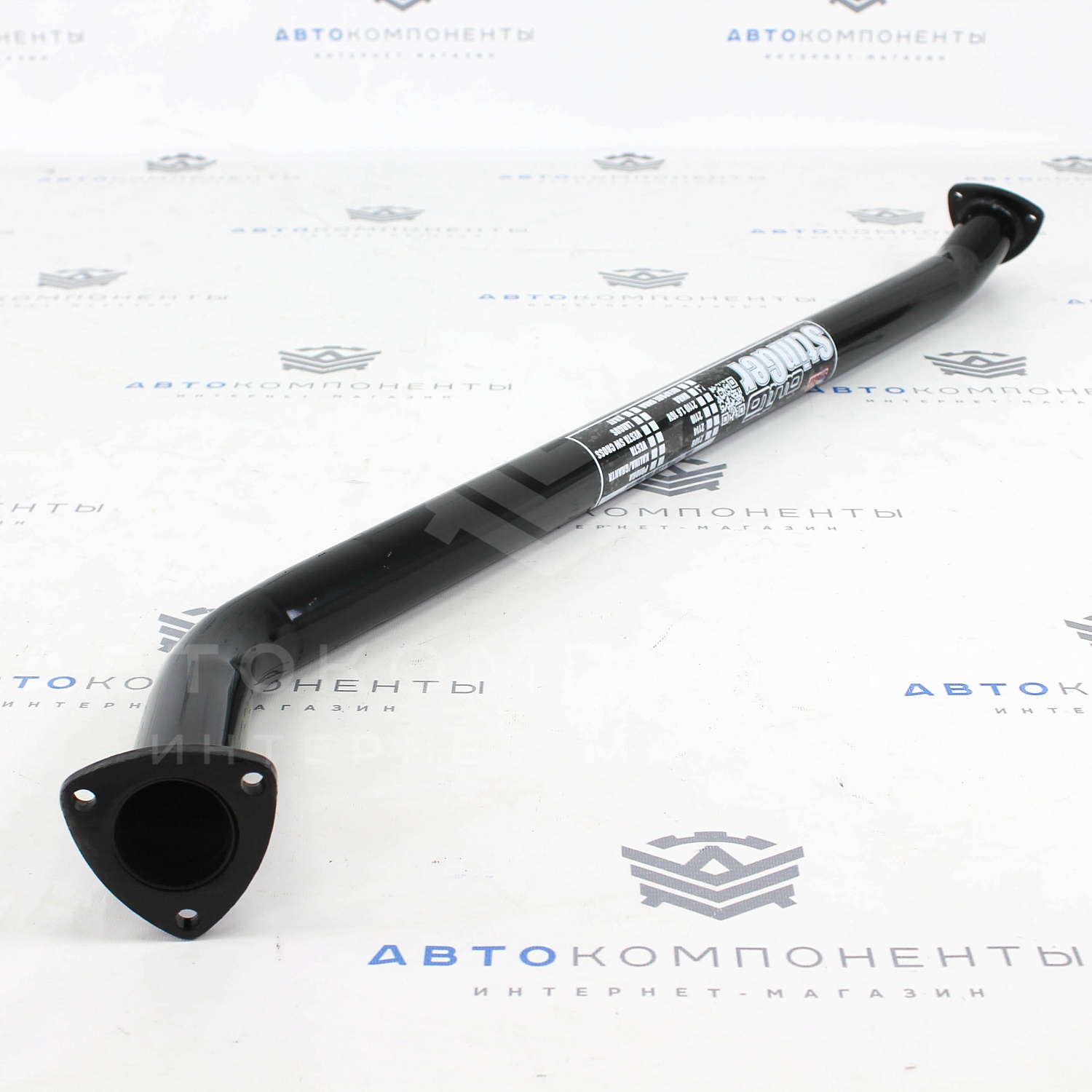 Прямоточный резонатор (труба) Stinger Нива 4х4 (Треугольный фланец с двух сторон) Прямоточный резонатор (труба) Stinger Нива 4х4 (Треугольный фланец с двух сторон)