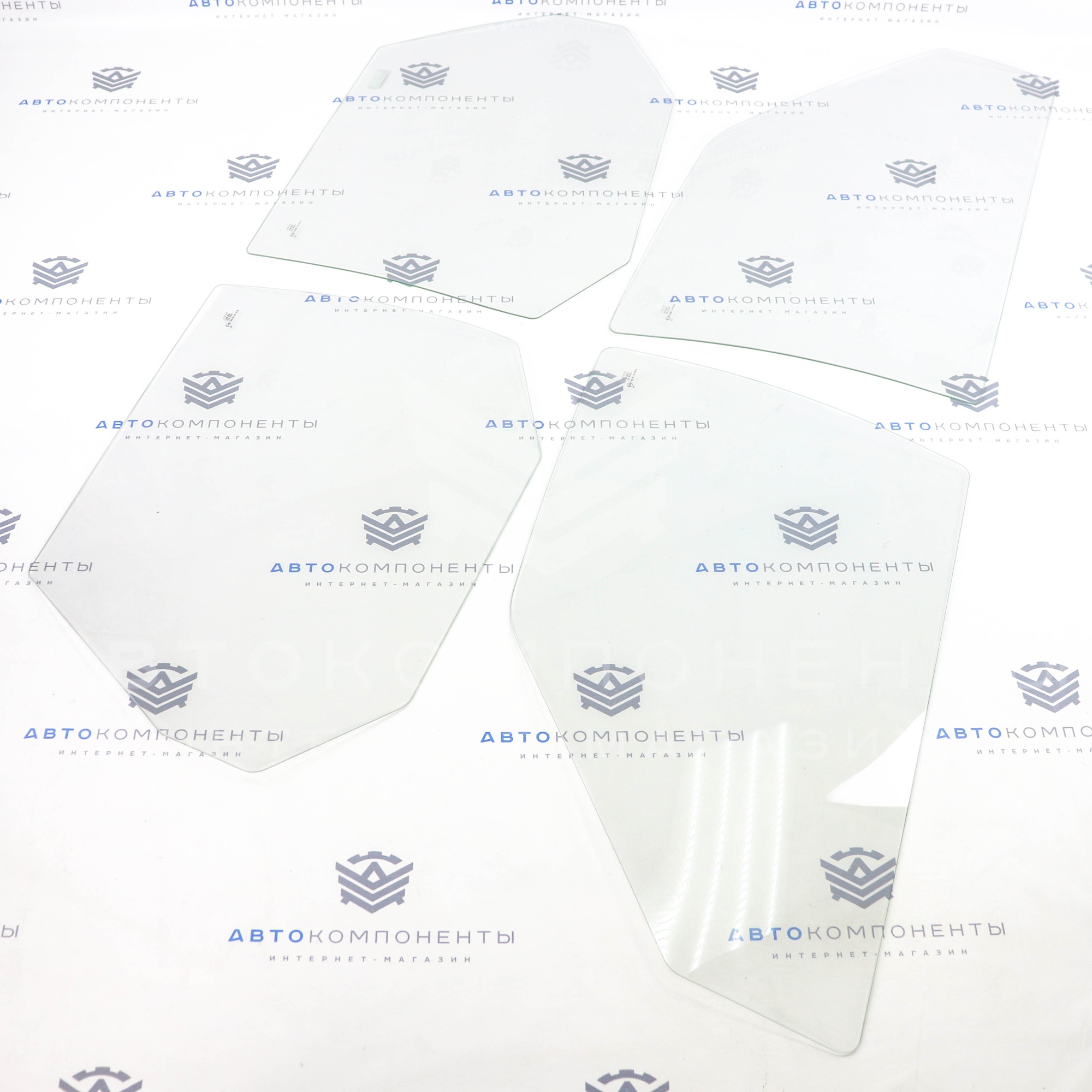 Комплект боковых стекол ВАЗ 2109, 21099, 2114, 2115