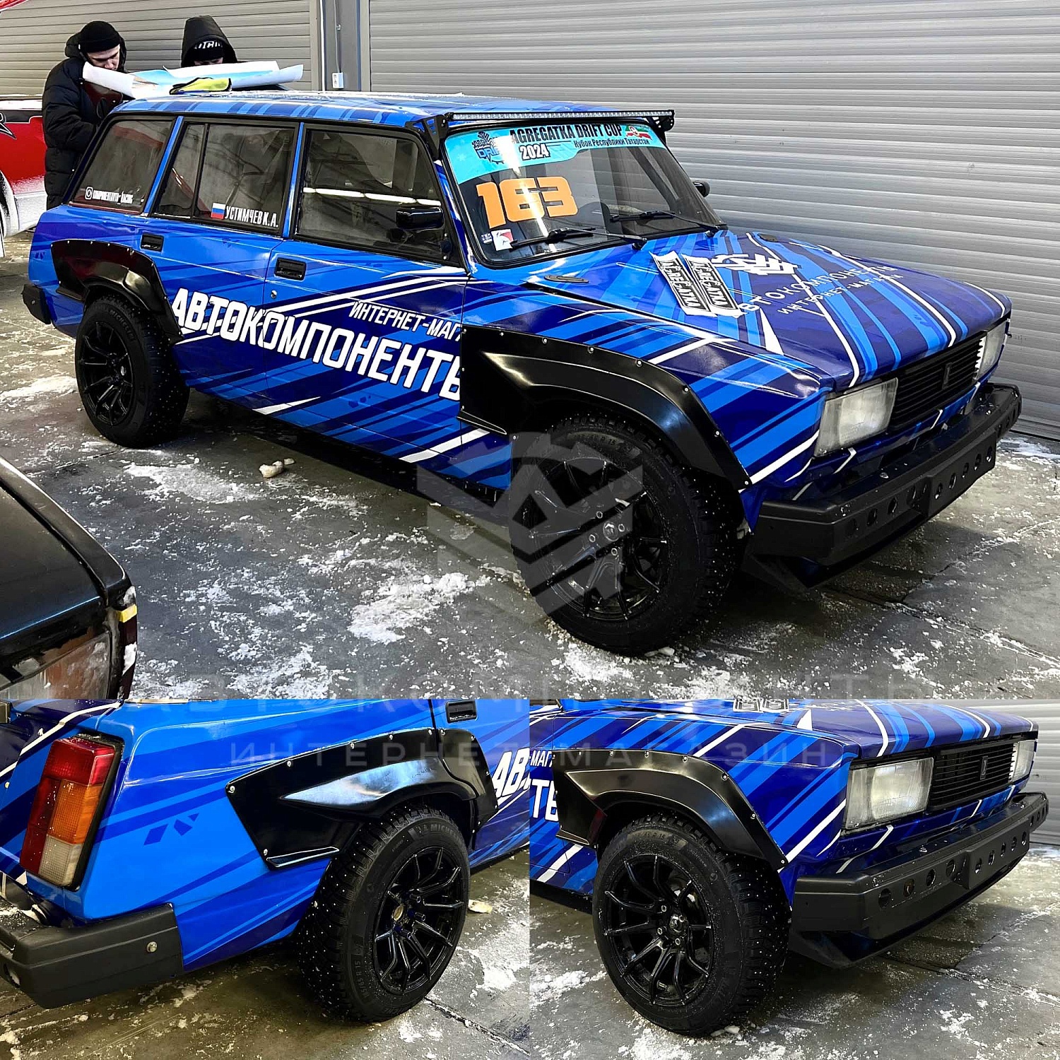 Комплект обвеса "WOLF style" ВАЗ 2104, 2105, 2107