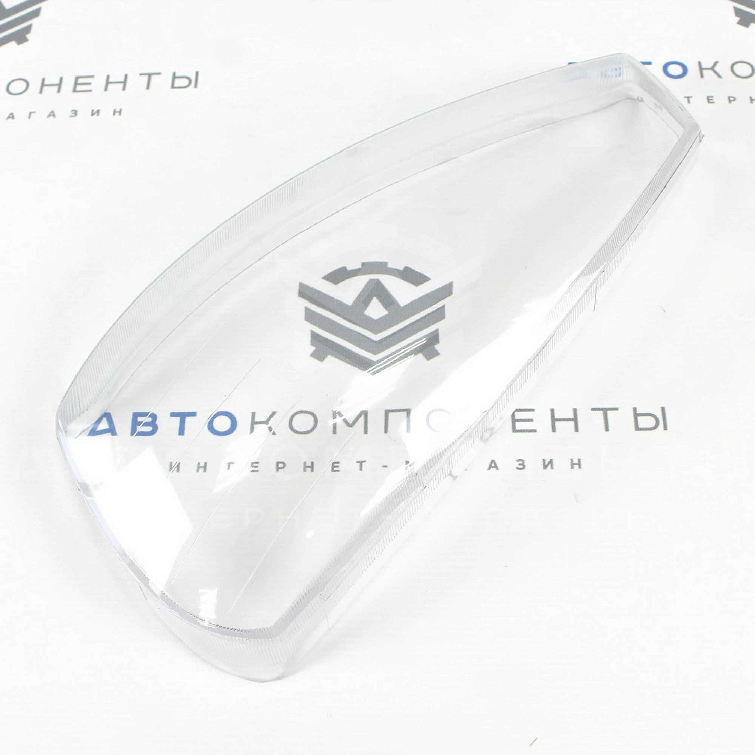 Стекло (пластик) фары Киржач Лада Калина (левое)