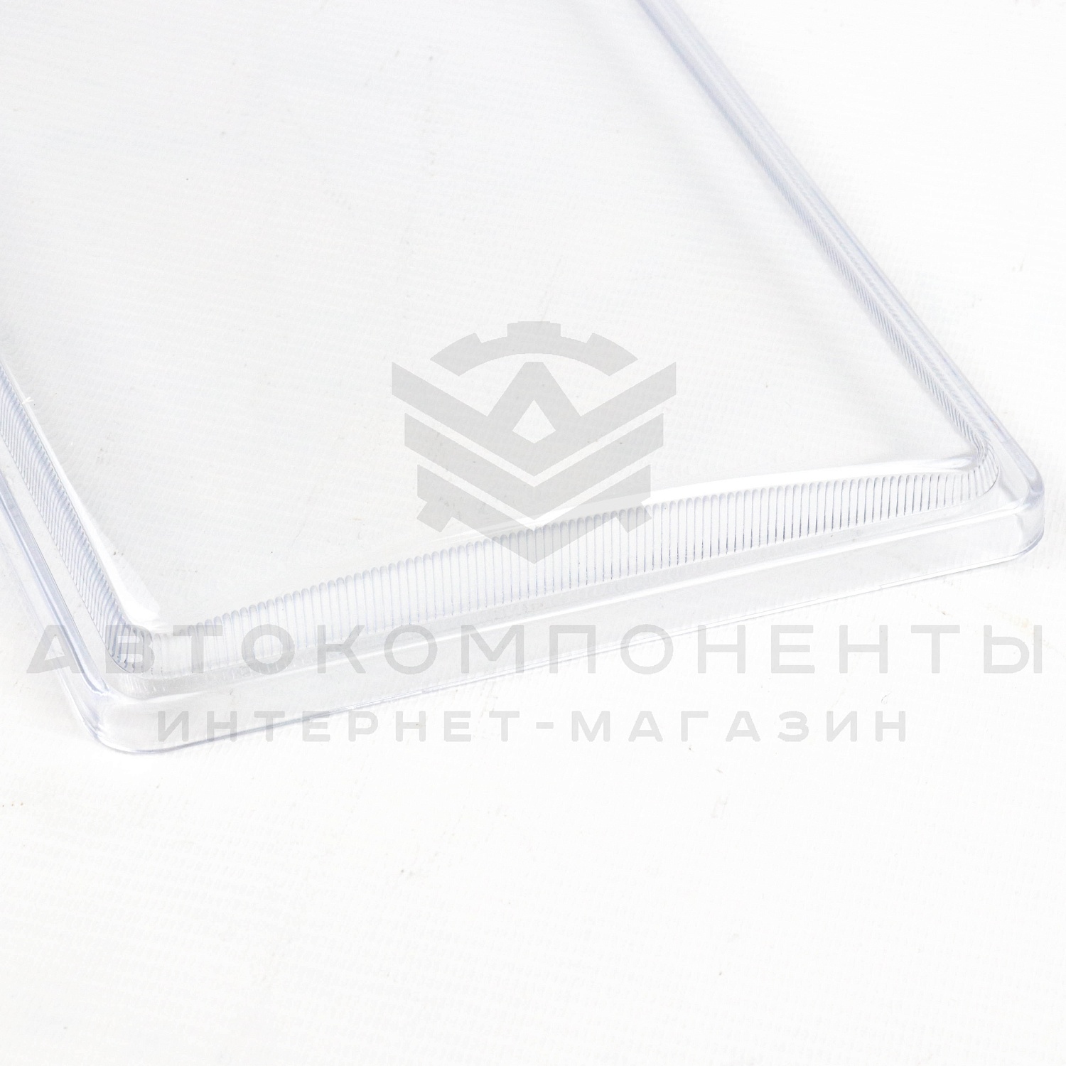 Гладкие стекла (пластик) передних фар (без рифлений) ВАЗ 2108, 2109, 21099. Комплект передних стекол