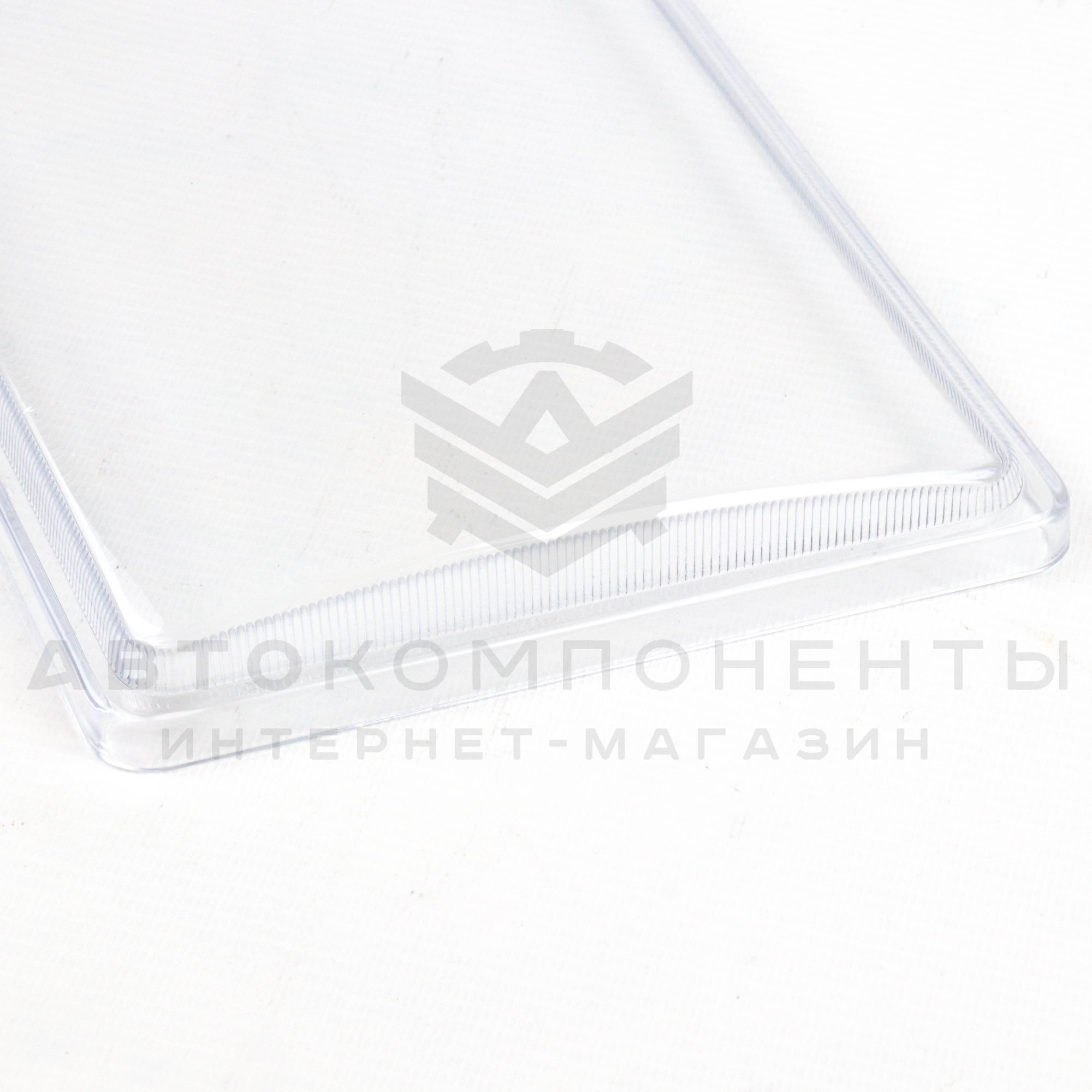 Гладкие стекла (пластик) передних фар (без рифлений) ВАЗ 2108, 2109, 21099. Комплект передних стекол