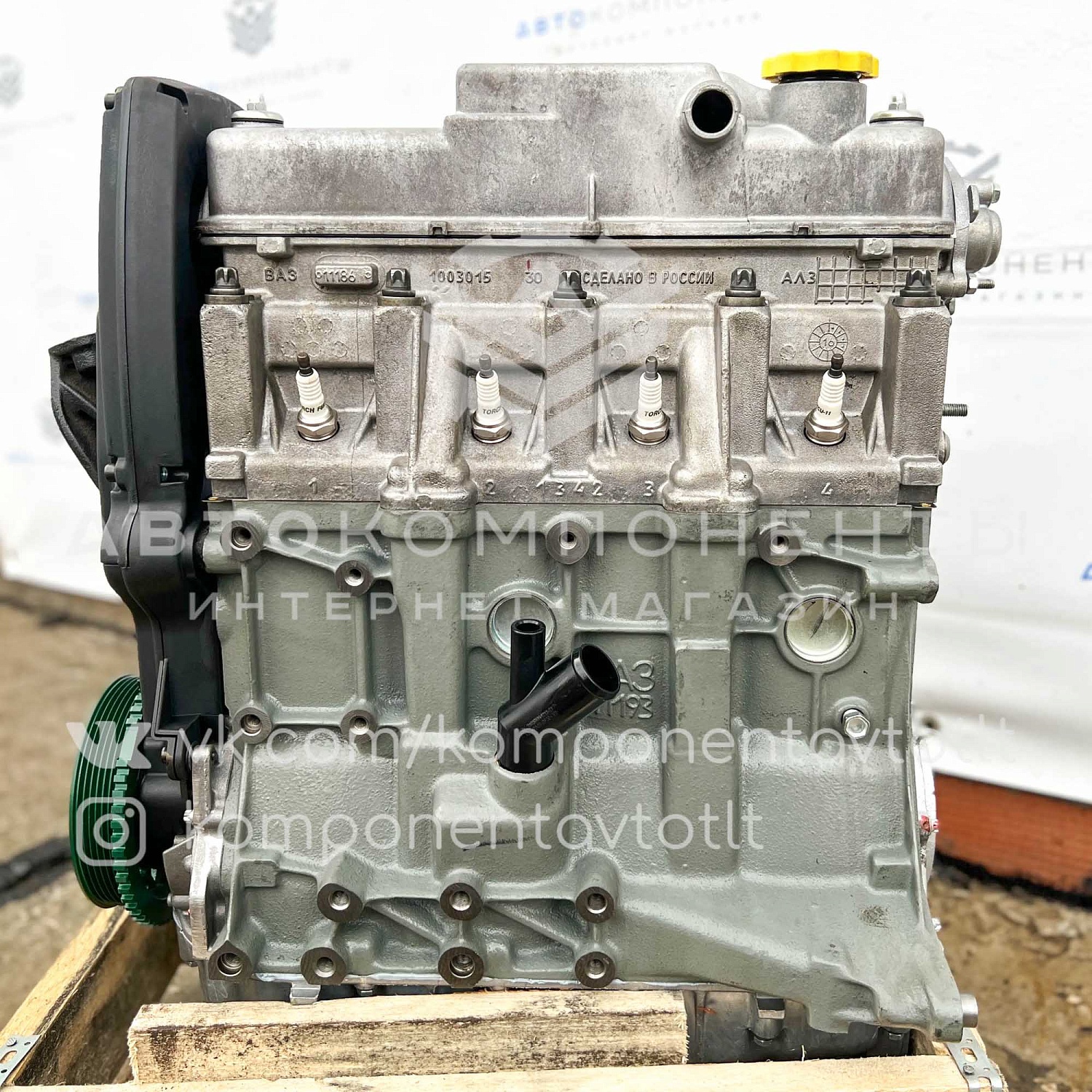Двигатель ВАЗ 11189 Лада Ларгус Агрегат (новый)