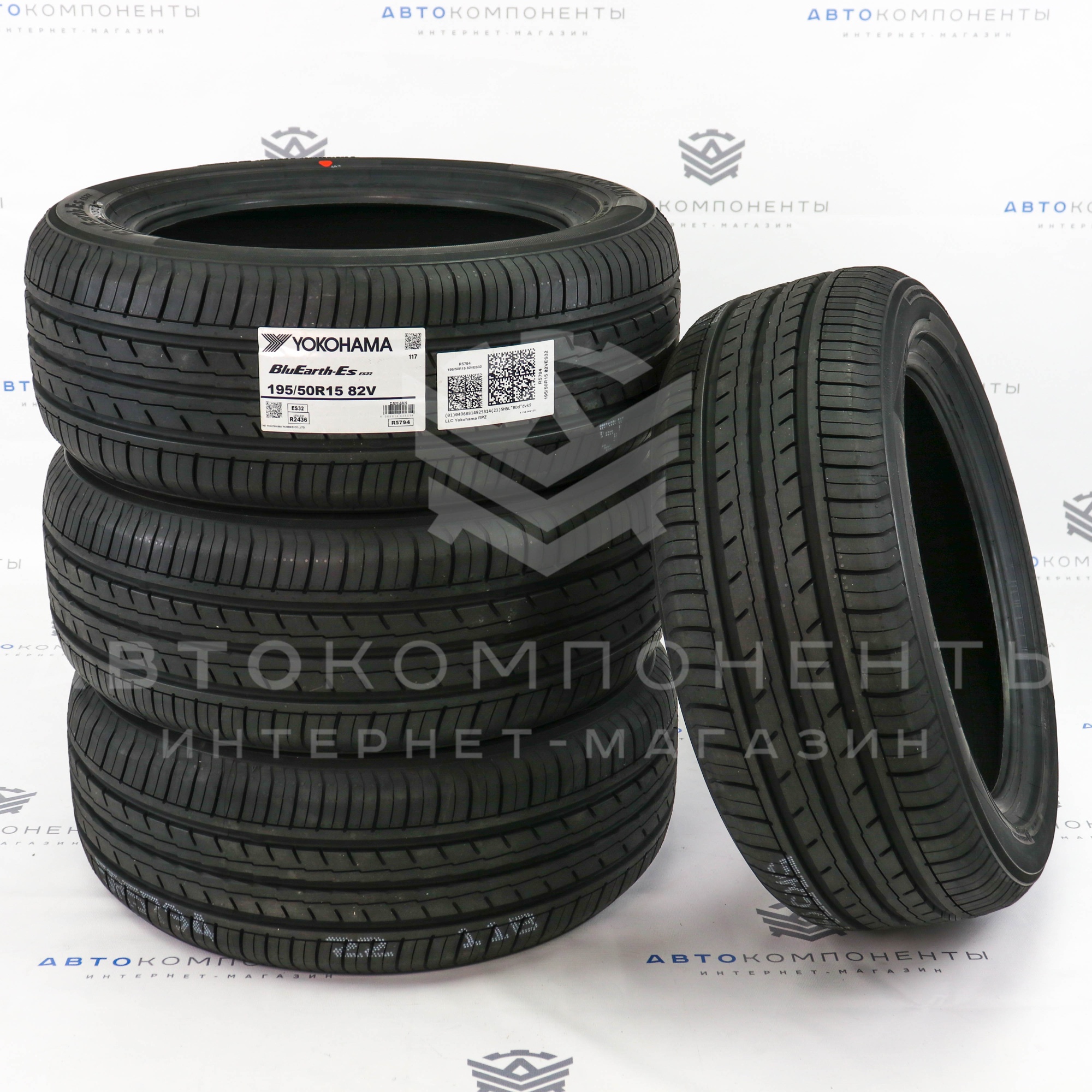 Летняя резина (шины) "Yokohama" BluEarth-Es ES32 195/50 R15 82V