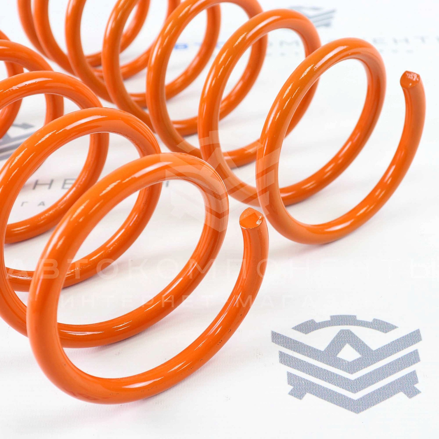 Пружины задней подвески "ТЕХНОРЕССОР" ВАЗ 2101-2107 -50мм (оранжевые) TRR2101-50