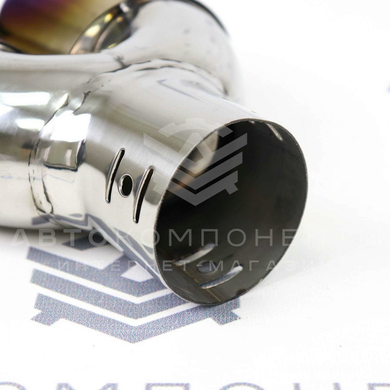 Раздвоенная насадка "Обоженная" (скошенная, овальная)