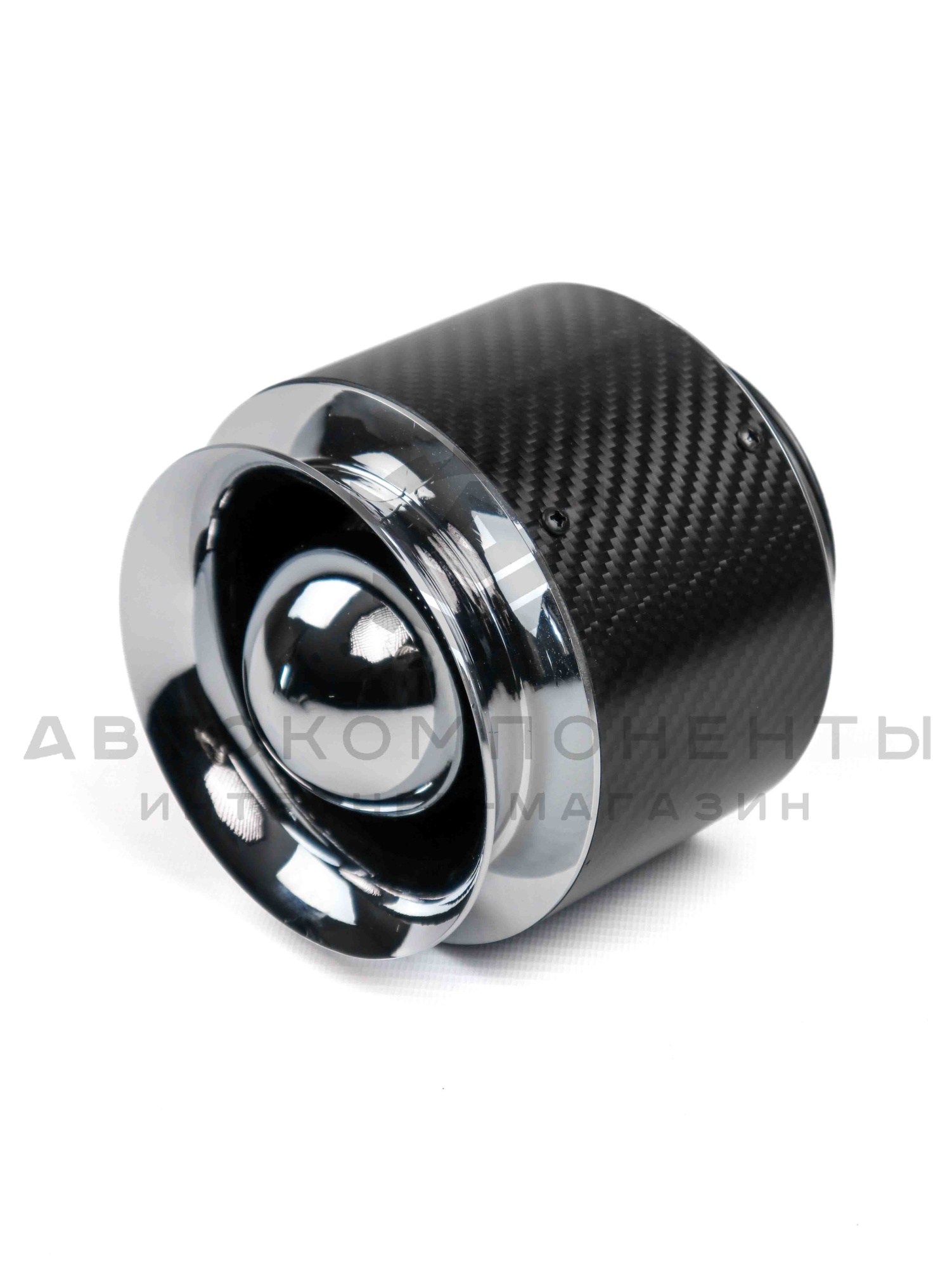 Воздушный фильтр (S) нулевик в карбоновом корпусе закрытого типа