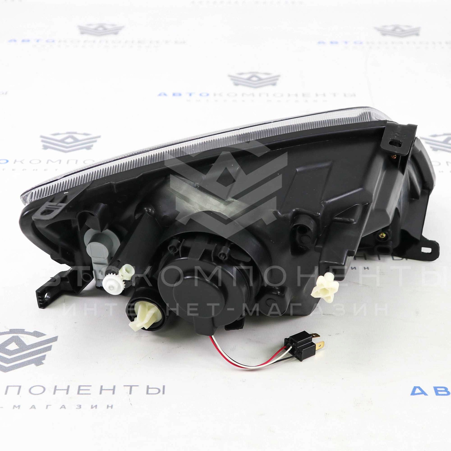 Фары Лада Гранта в стиле LEXUS с BI-LED линзами, бегающими поворотниками и ДХО