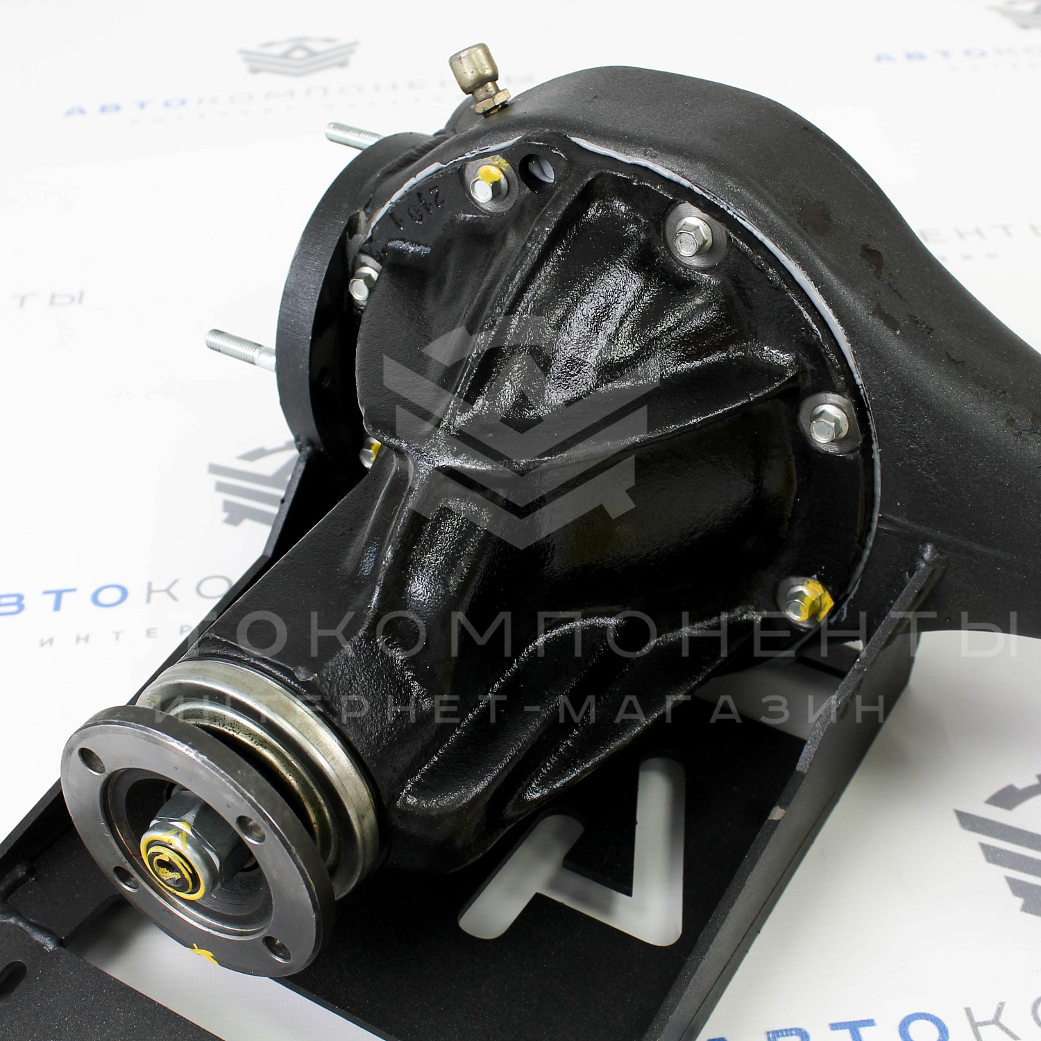 Редуктор переднего моста "АСТОН" Лада Нива 4х4, пара 4.1 в стальном корпусе