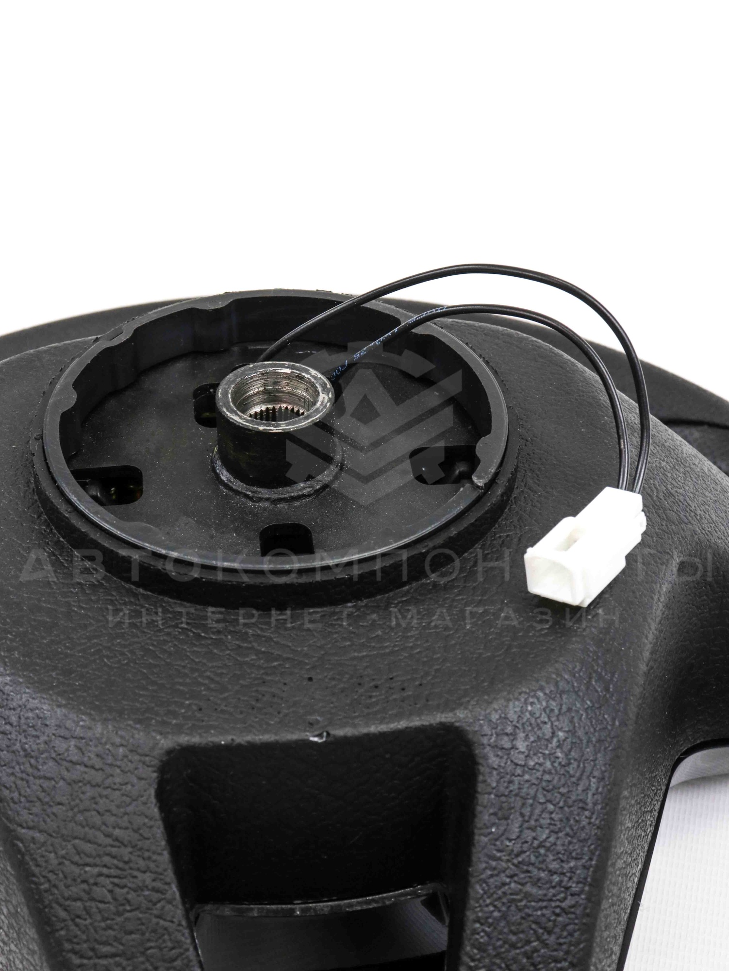 Руль в стиле Vesta (черный лак) ВАЗ 2110-2112 (евро), Калина, Гранта, Приора