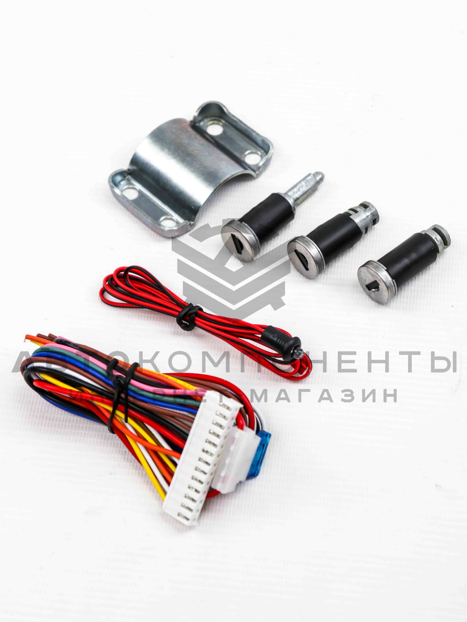 Замок зажигания (нового образца) с выкидным ключом в стиле Audi (без чипа) ВАЗ 2113, 2114, 2115