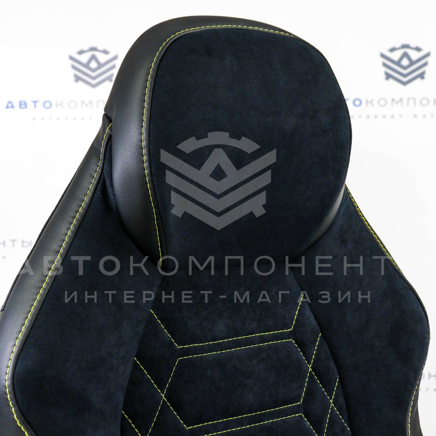 Анатомические сиденья (в сборе) с прострочкой "Кобра" Лада Калина 2 (хэтчбек)