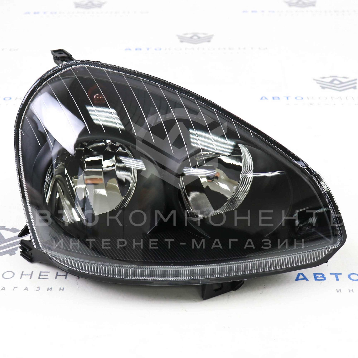 Фары Лада Приора 2 (аналог) H15, черные маски
