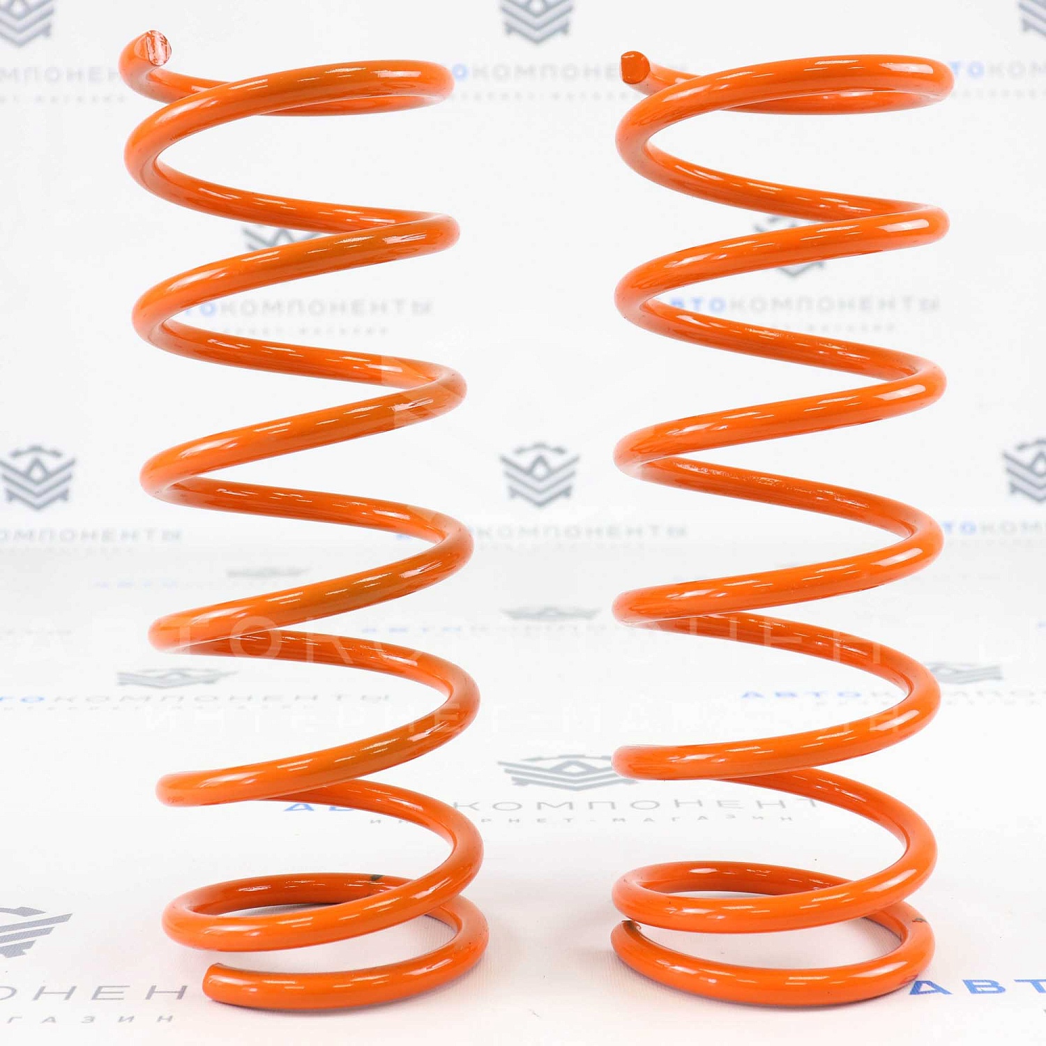 Пружины задней подвески "ТЕХНОРЕССОР" ВАЗ 2101-2107 -50мм (оранжевые) TRR2101-50