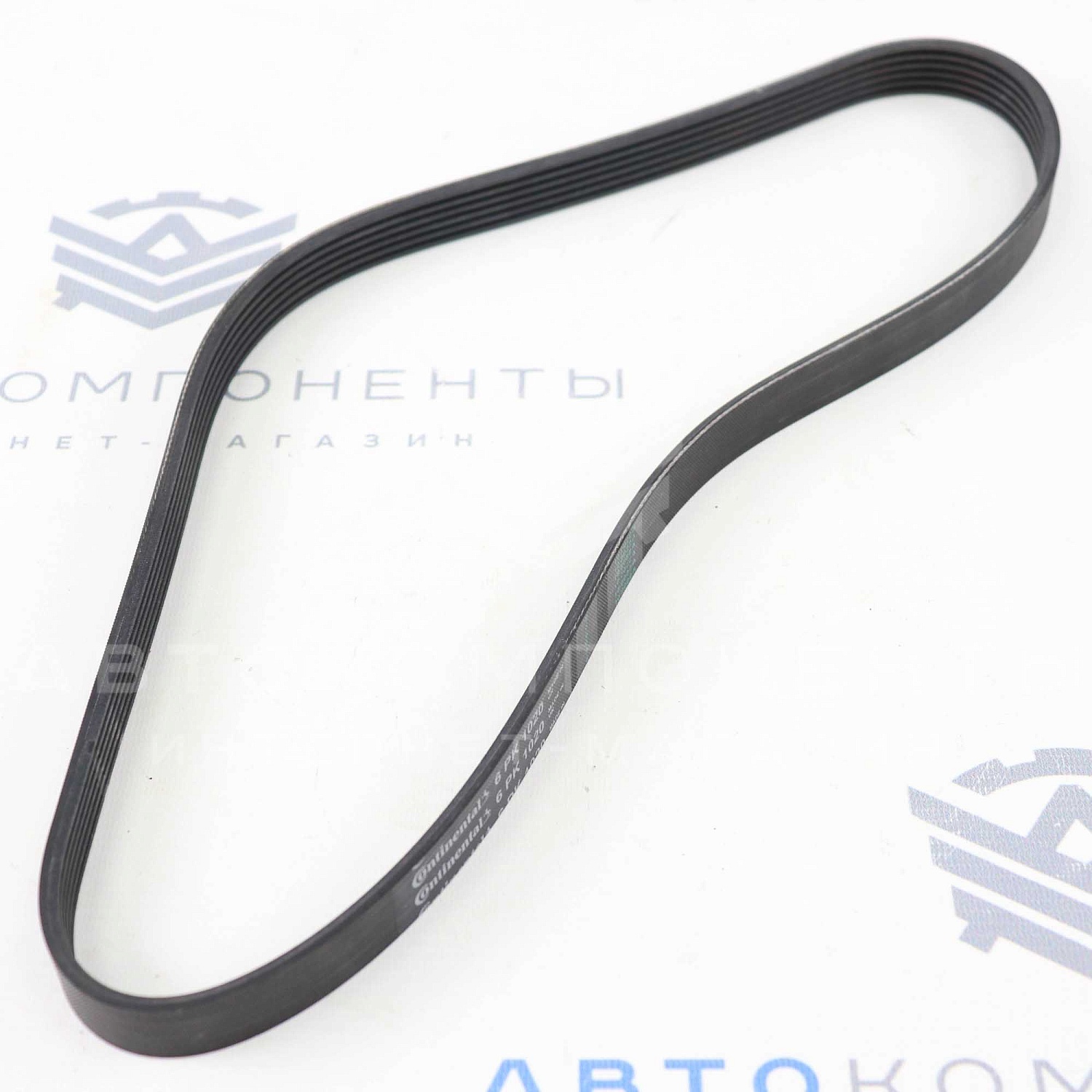 Ремень привода генератора ContiTech 6PK1020 (с кондиционером) Лада Калина