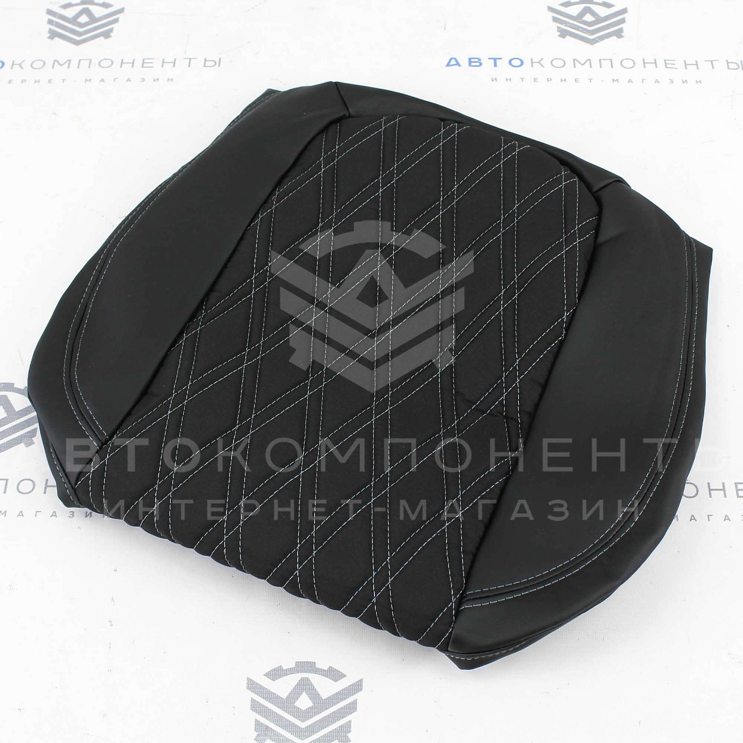 Комплект переделки сидений RECARO ВАЗ 2108-21099 / 2113-2115 / Лада Нива 2131 с прострочкой "Ромб 2 строчки"