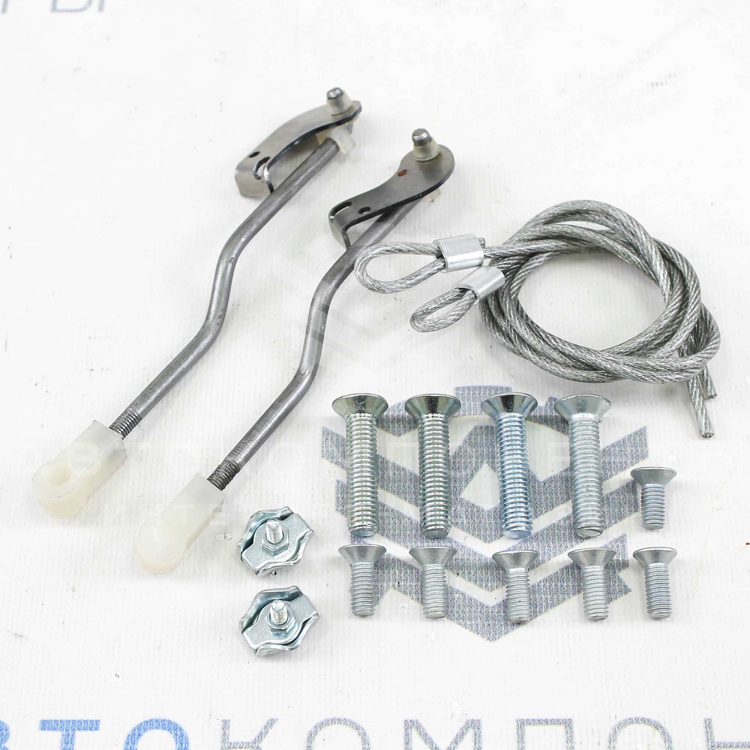 Бесшумные замки под евро ручки Лада Нива 4х4