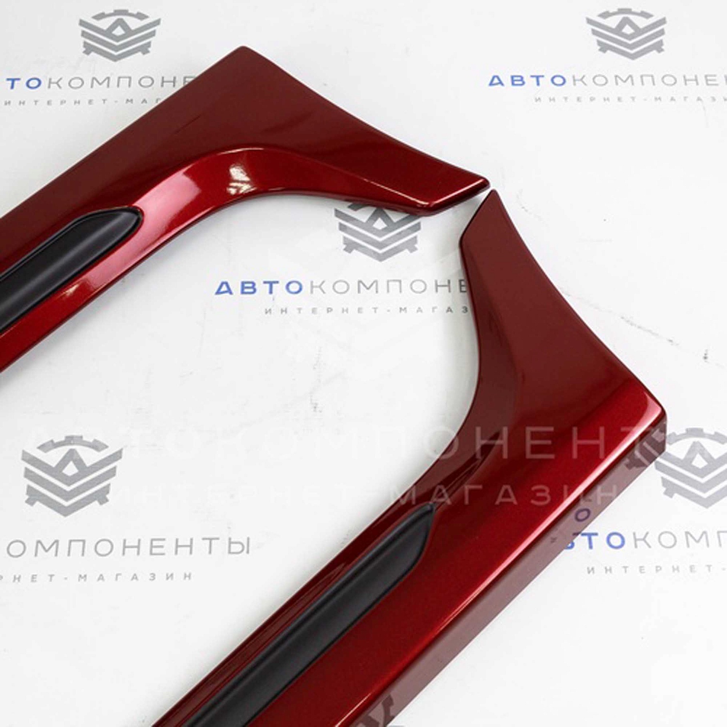 Пороги (с выделением) Лада Калина 2 Спорт (оригинал) в цвет кузова