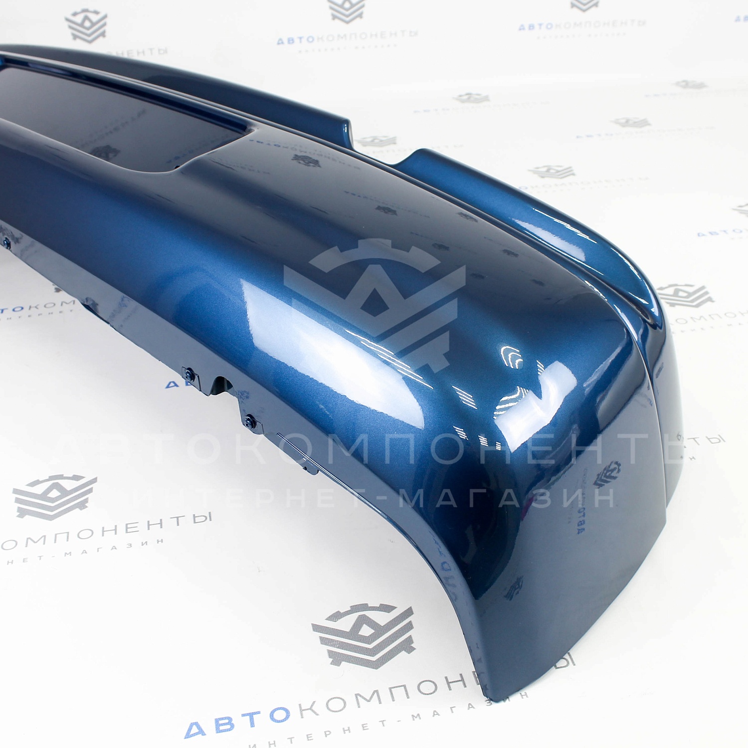 Задний бампер ВАЗ 2112 (усиленный) в цвет кузова