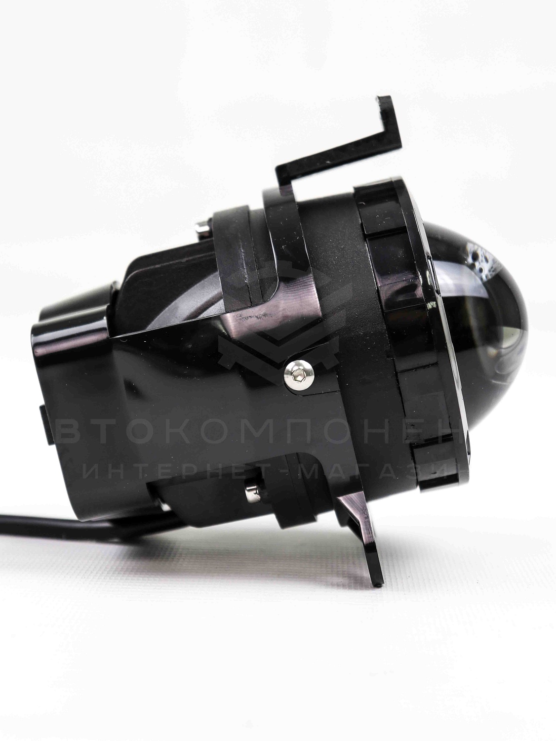 Противотуманные фары светодиодные BI-LED 50W взамен штатных ПТФ с линзами 3 дюйма на Лада Приора, Шевроле Нива, Газель . Комплект 2 шт. WD-021