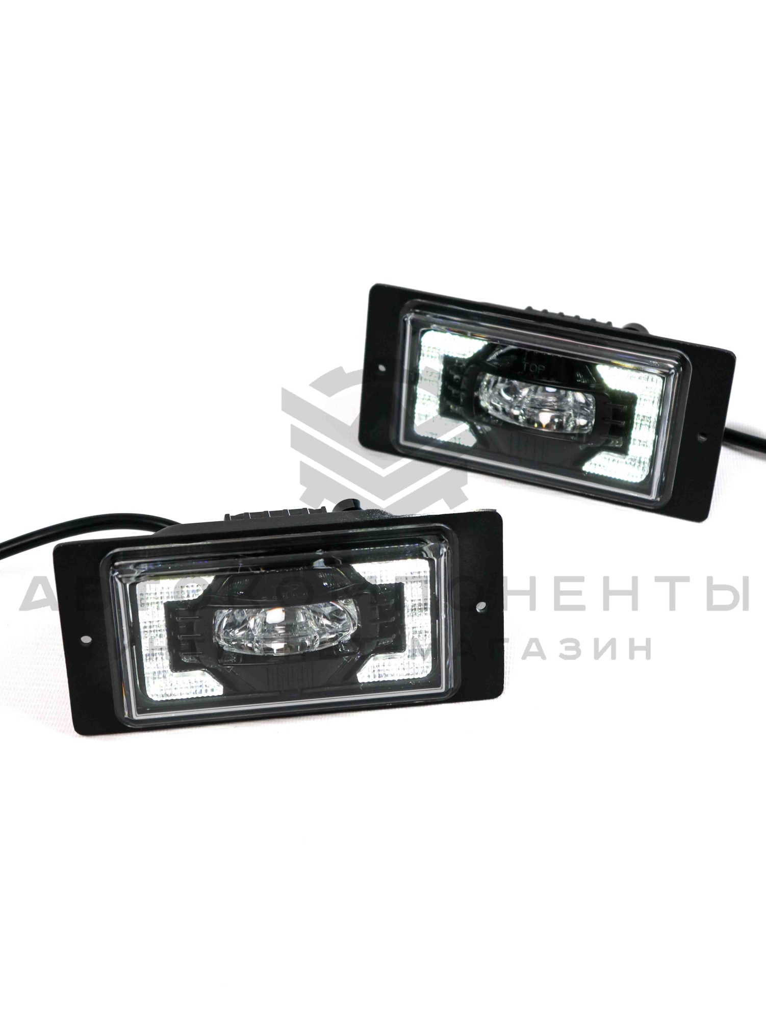 Светодиодные ПТФ 40W с линзами и ДХО "Кристалл" ВАЗ 2110-2112, 2113-2115, Шевроле Нива
