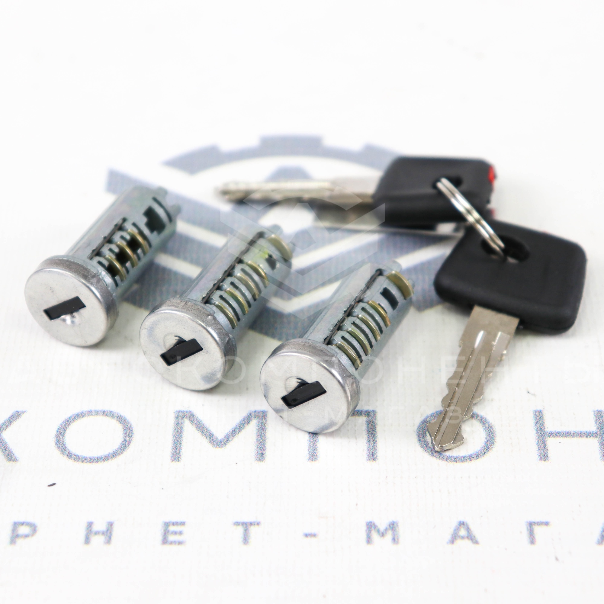 Комплект замков дверей (личинок) Лада Гранта, Калина, Шевроле Нива