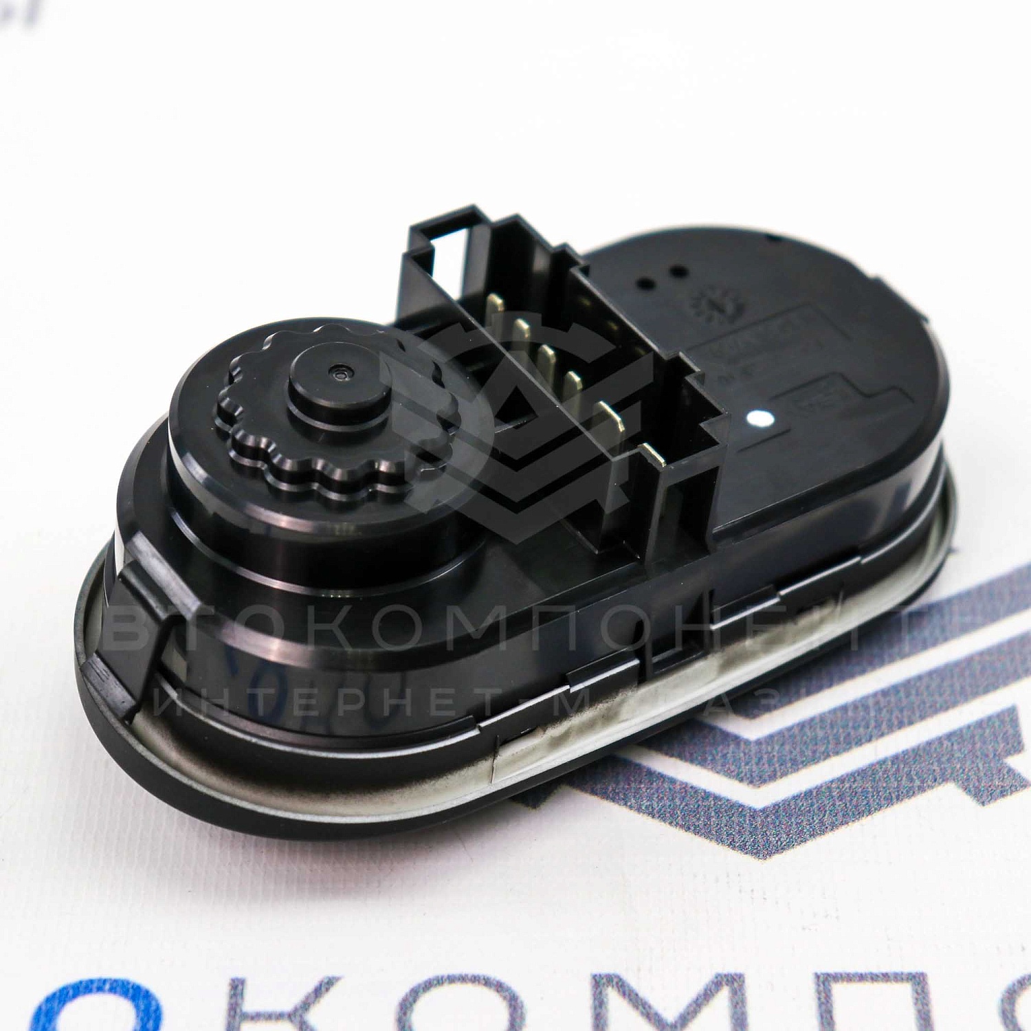 Модуль (блок) управления светом (МУС) с ПТФ Лада Калина (белая подсветка)