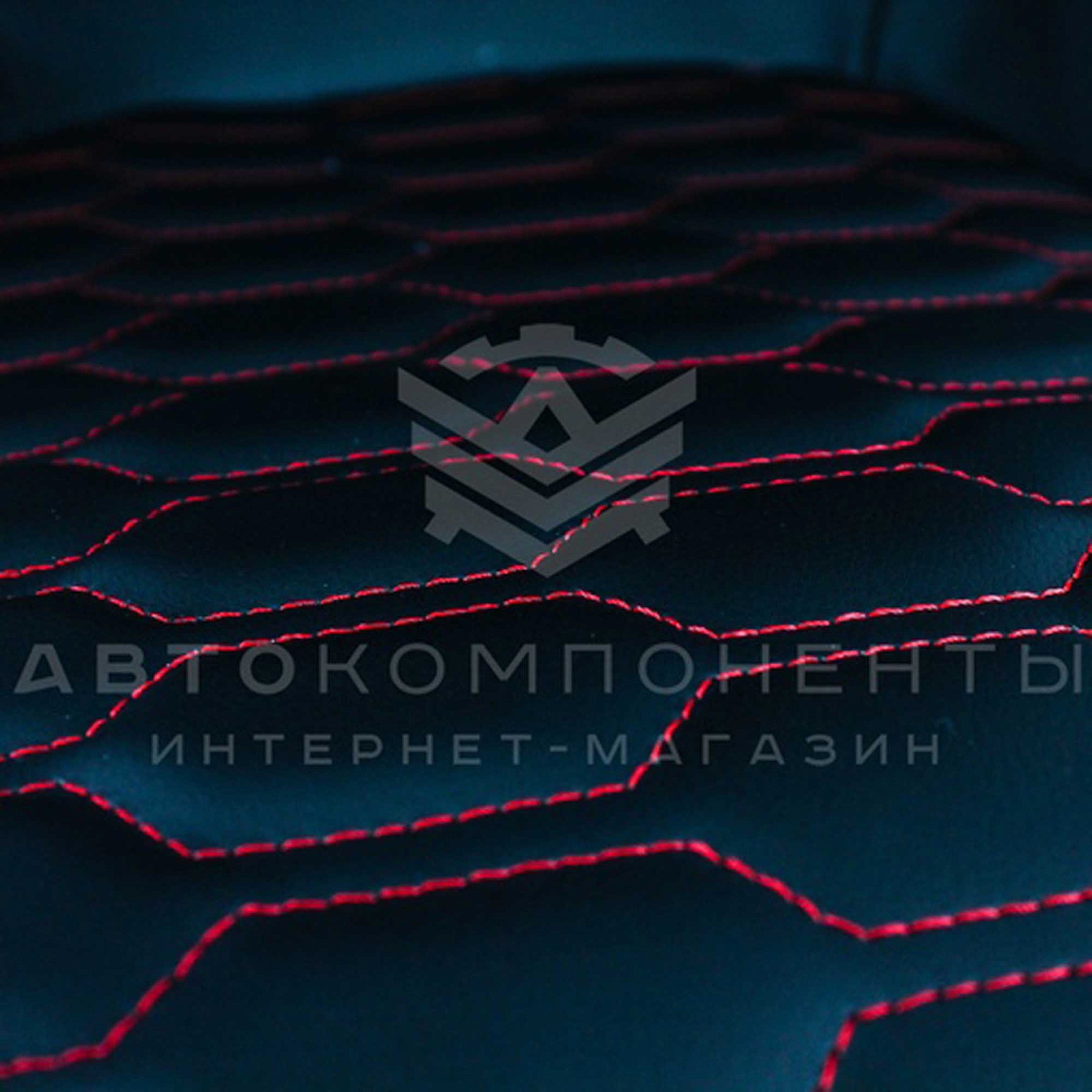 Сиденья RECARO "АвтоКомпоненты" с прострочкой "Соты" ВАЗ 2109, 21099, 2114, 2115