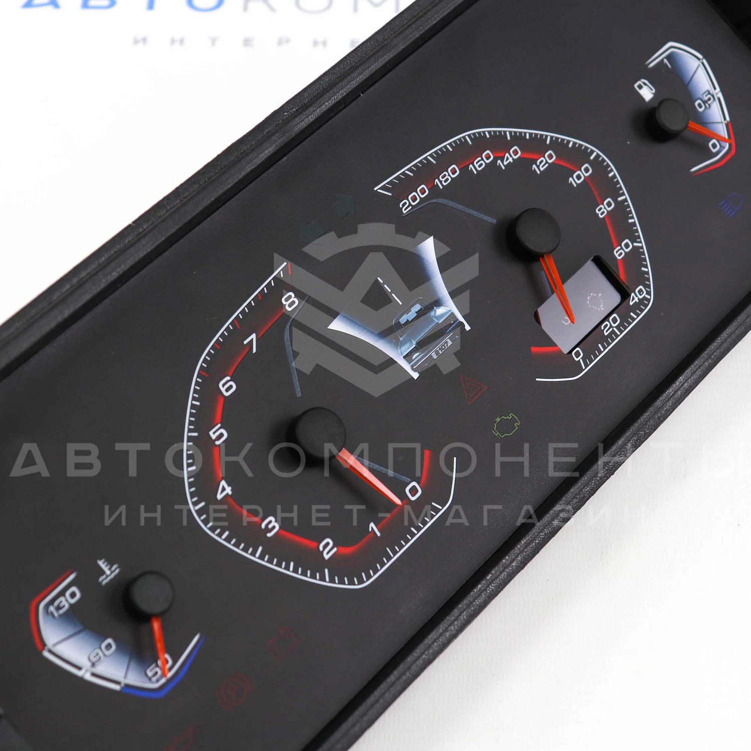 Комбинация приборов с тонированным стеклом в стиле "BMW" ВАЗ 2104, 2105