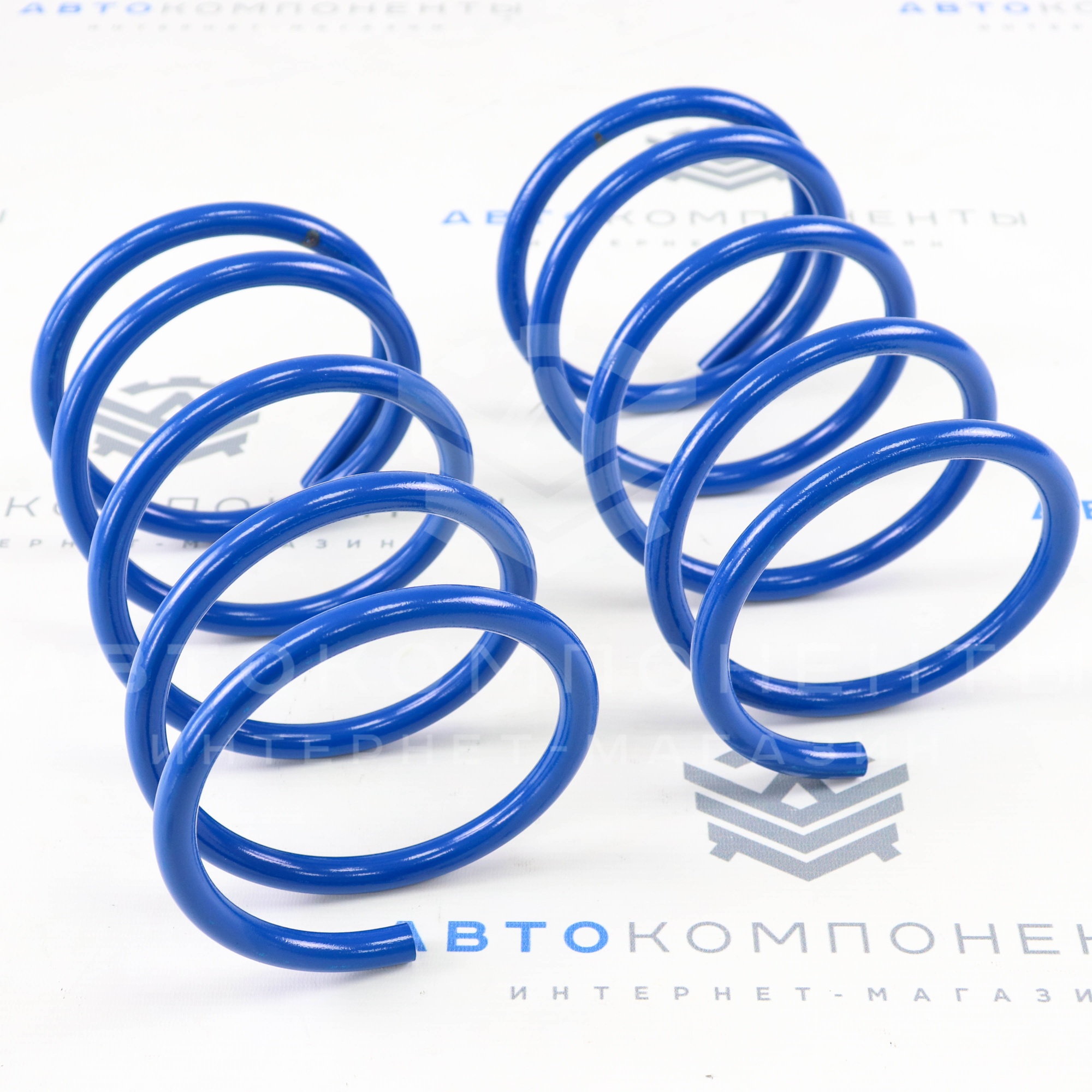 Пружины передней подвески "ТЕХНОРЕССОР" ВАЗ 2108-21099, 2113-2115, 2110-2112 -90мм (синие)