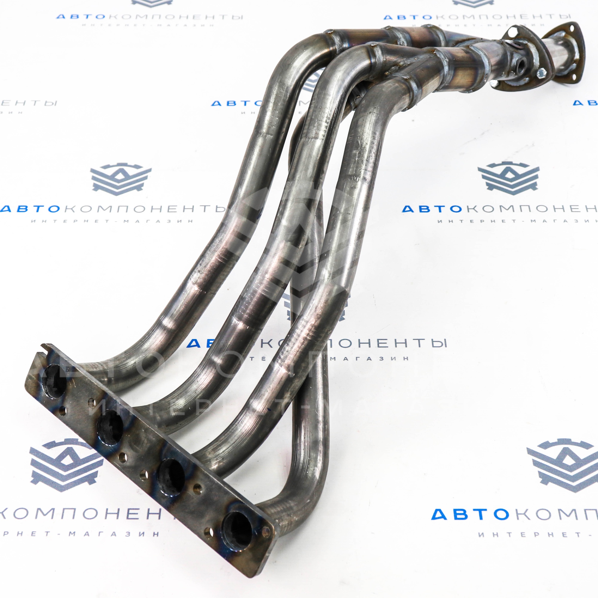 Выпускной коллектор (паук) "DK PRO" на "треугольном фланце" 16v 4-2-1 ВАЗ 2108-2115 (ПНО0045)