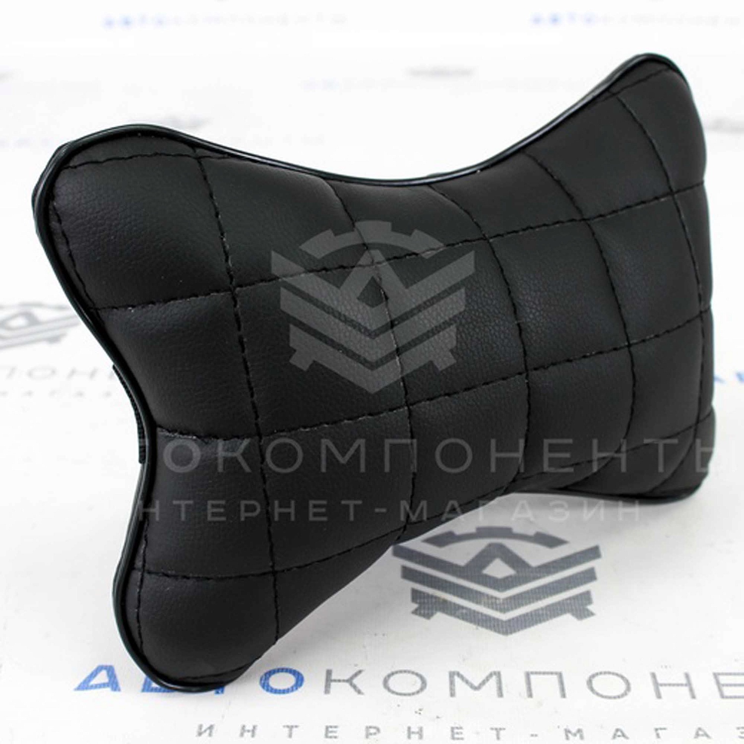 Подушка подголовника с прострочкой "Квадрат прямой"