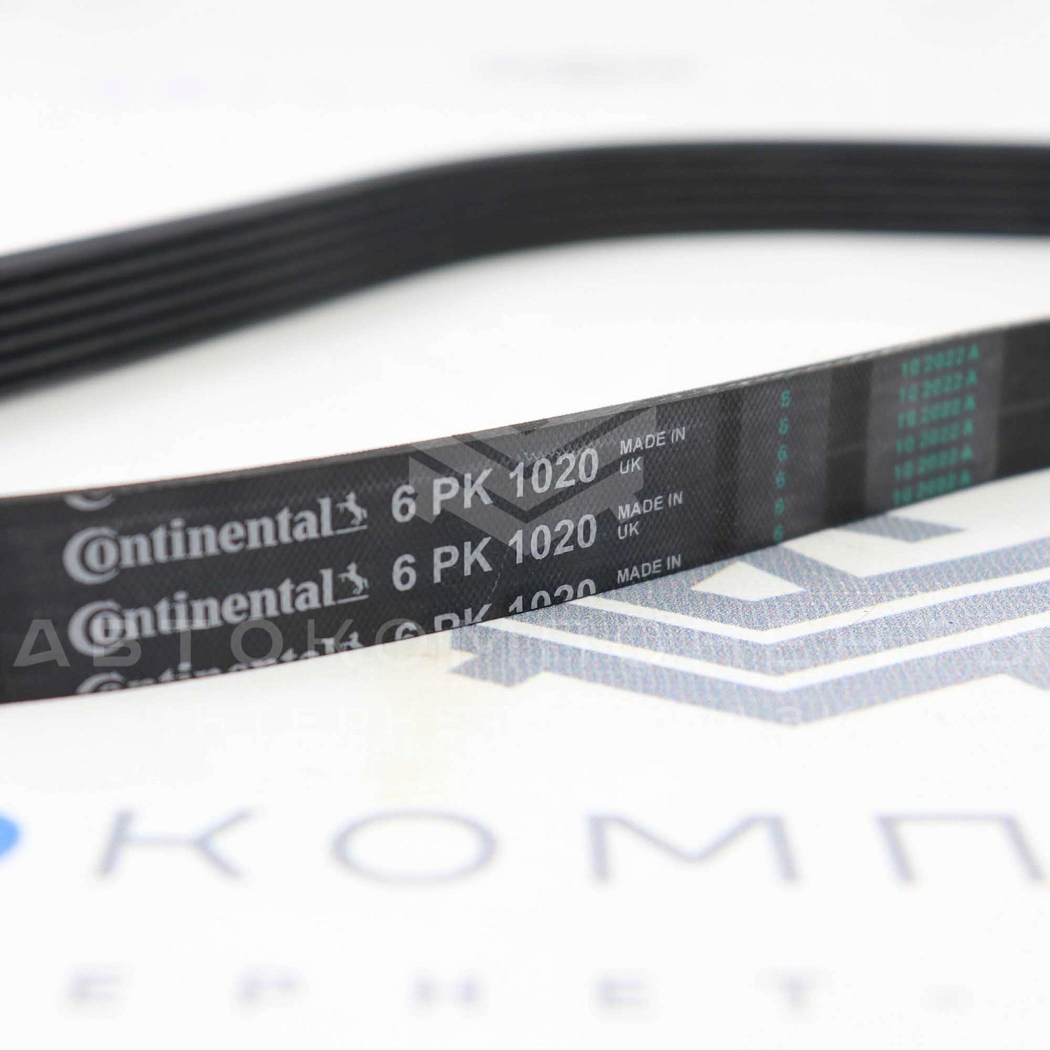 Ремень привода генератора ContiTech 6PK1020 (с кондиционером) Лада Калина