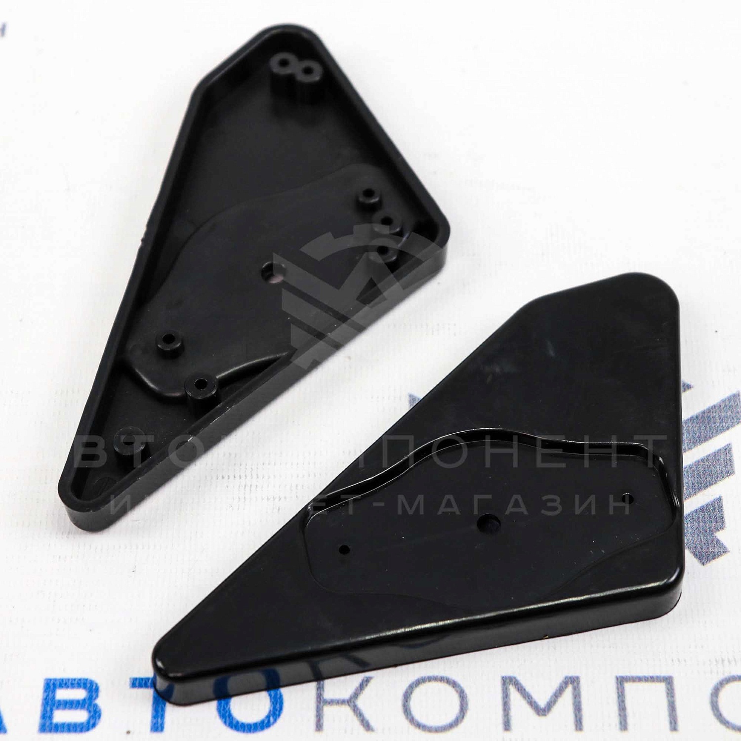 Универсальные боковые зеркала заднего вида "F3" (черные)