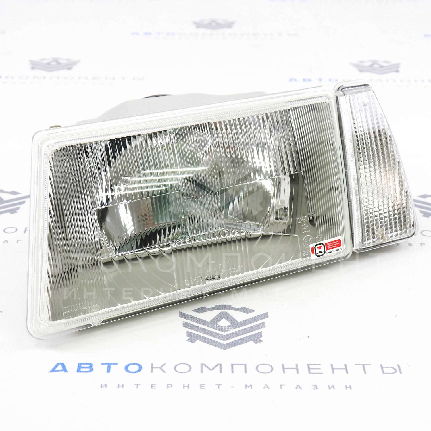 Фара (левая) "Севием" (белый повторитель) ВАЗ 2108, 2109, 21099