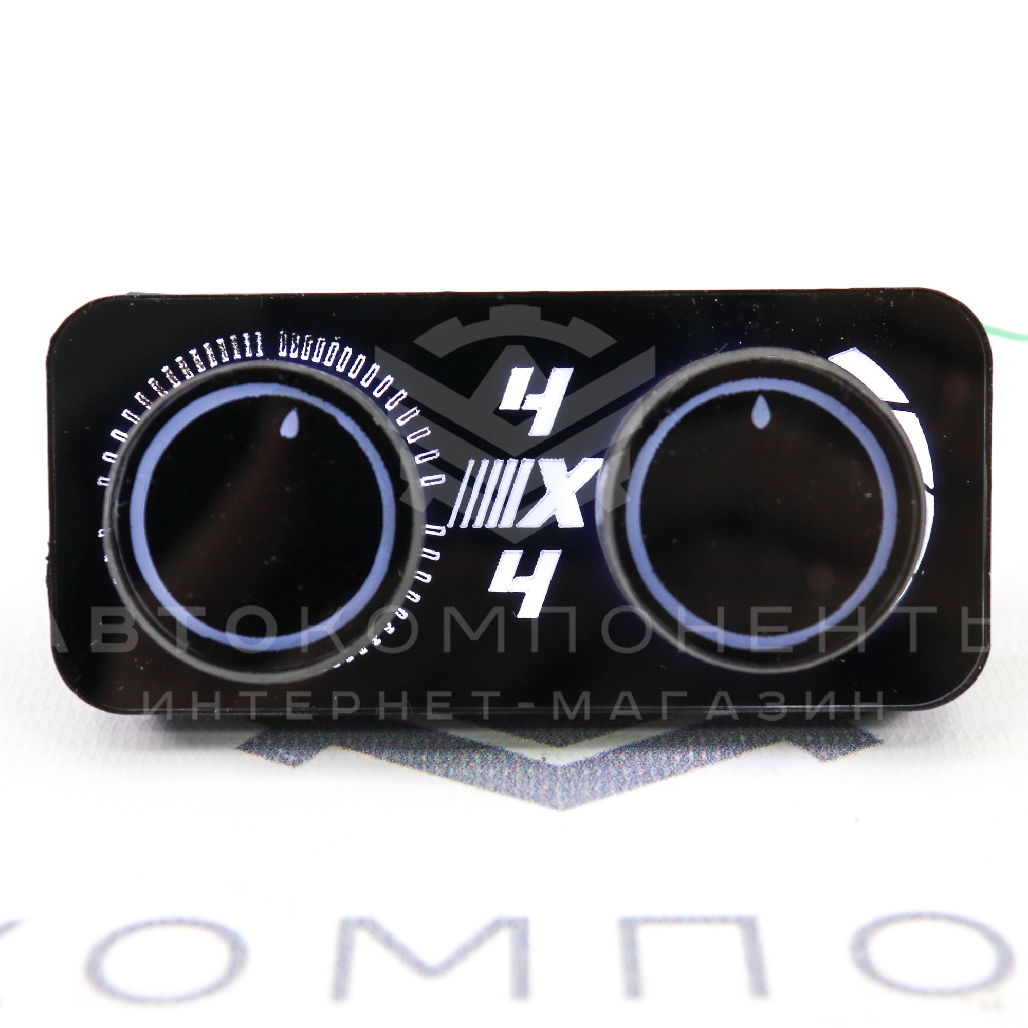 Модуль управления регулировки фар с подсветкой Лада Нива 4х4 (белая)