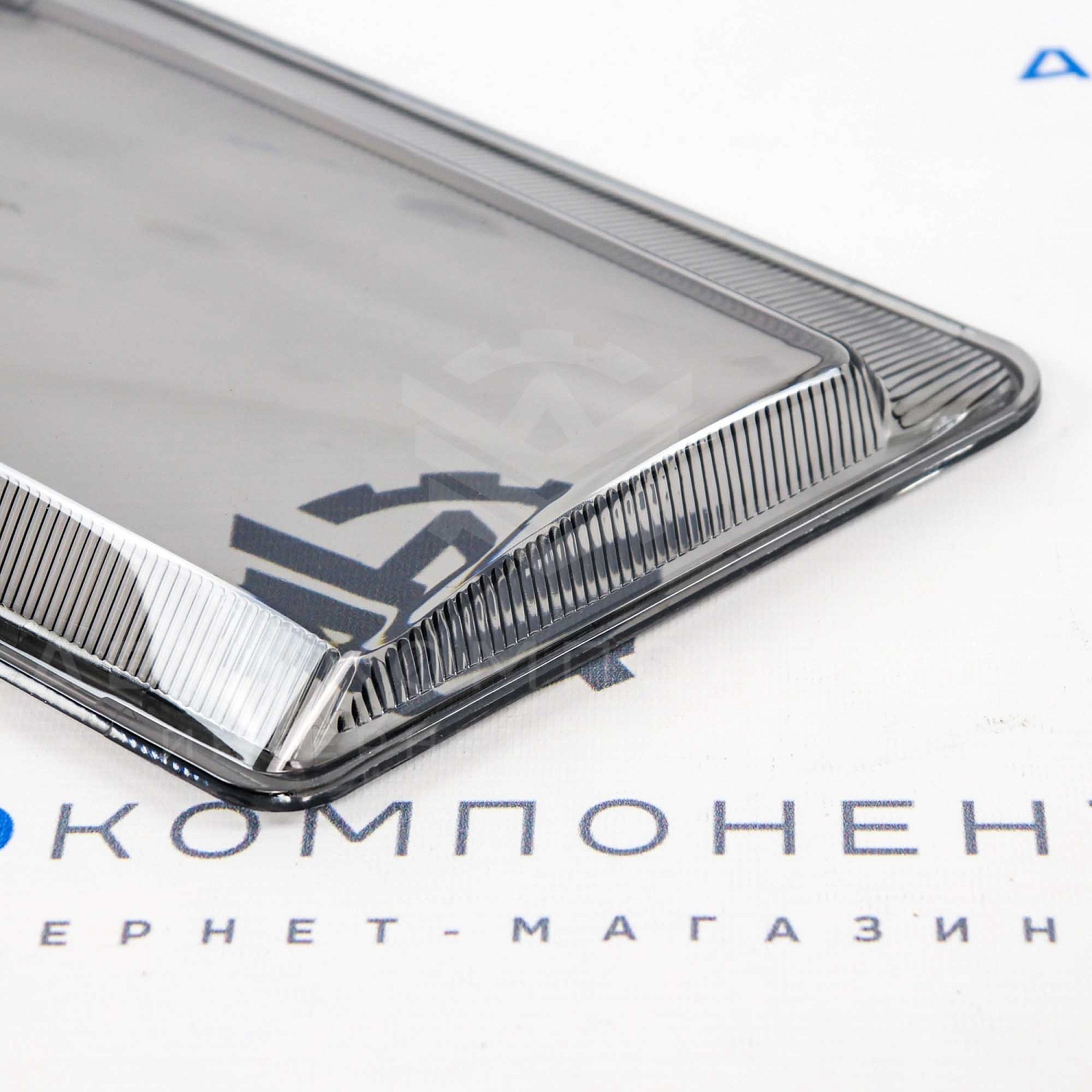 Гладкие стекла фар (пластик) без рифления (тонированные) ВАЗ 2113, 2114, 2115