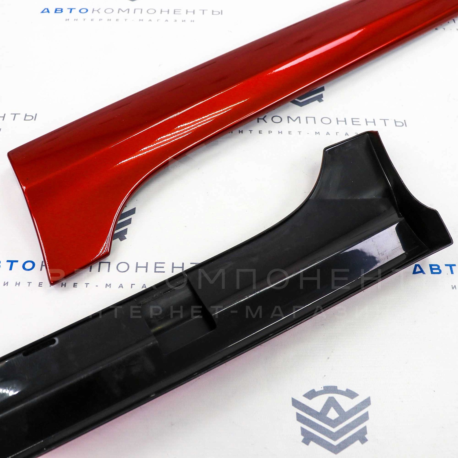 Накладки порогов Лада Гранта FL Drive Active в цвет кузова