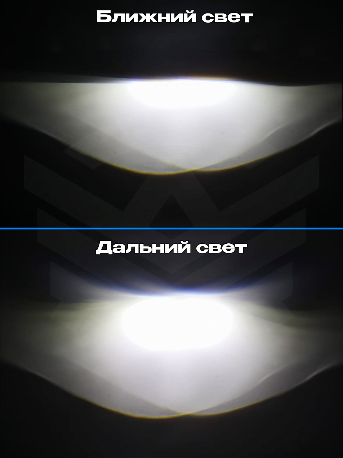 Светодиодные фары в стиле “BMW” v2.0 с ДХО (4 Bi-LED линзы) ВАЗ 2110-2112 (тонированные)