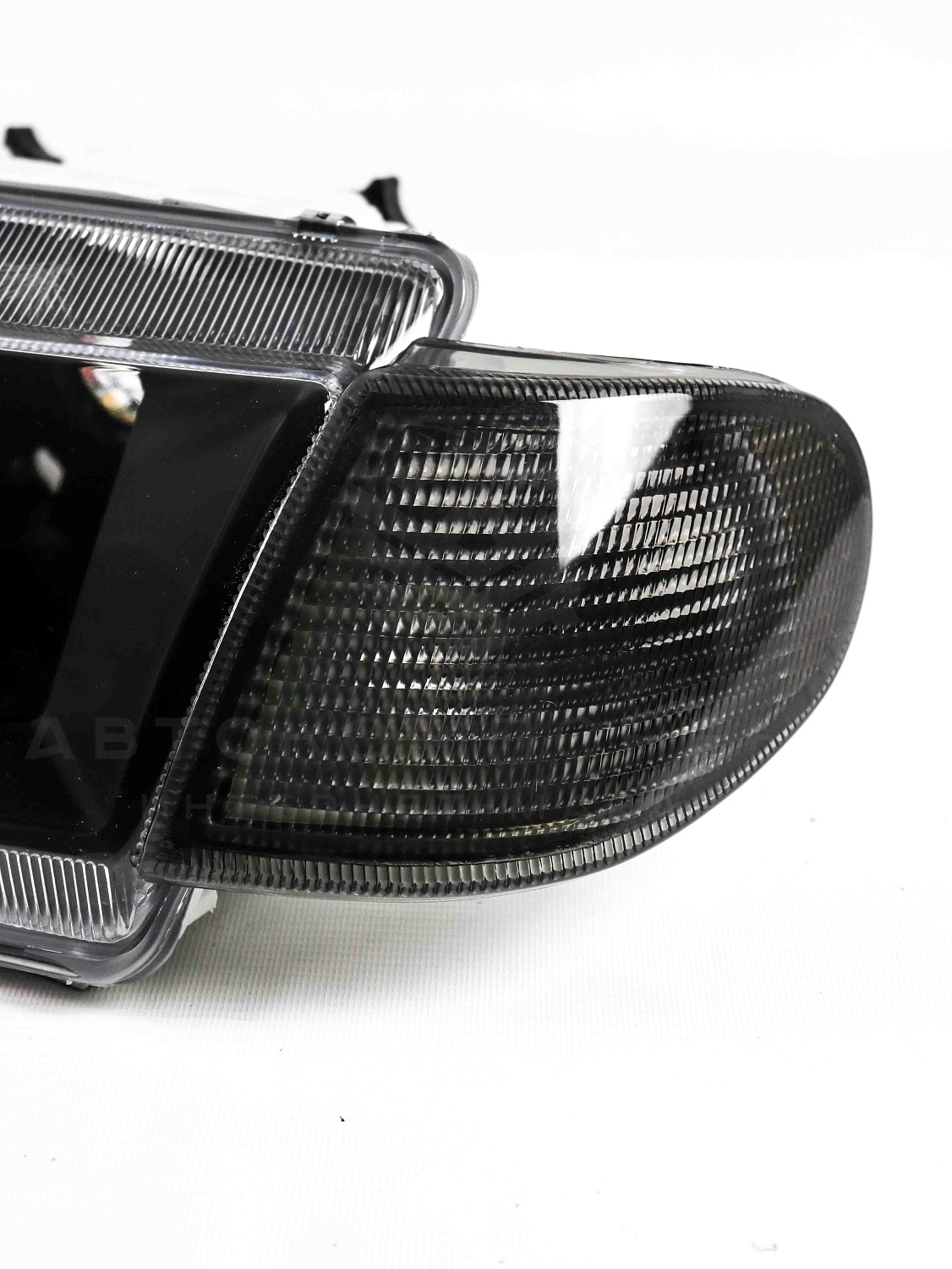 Фары "Black Line" (тонированные поворотники) с гладкими стеклами ВАЗ 2113, 2114, 2115