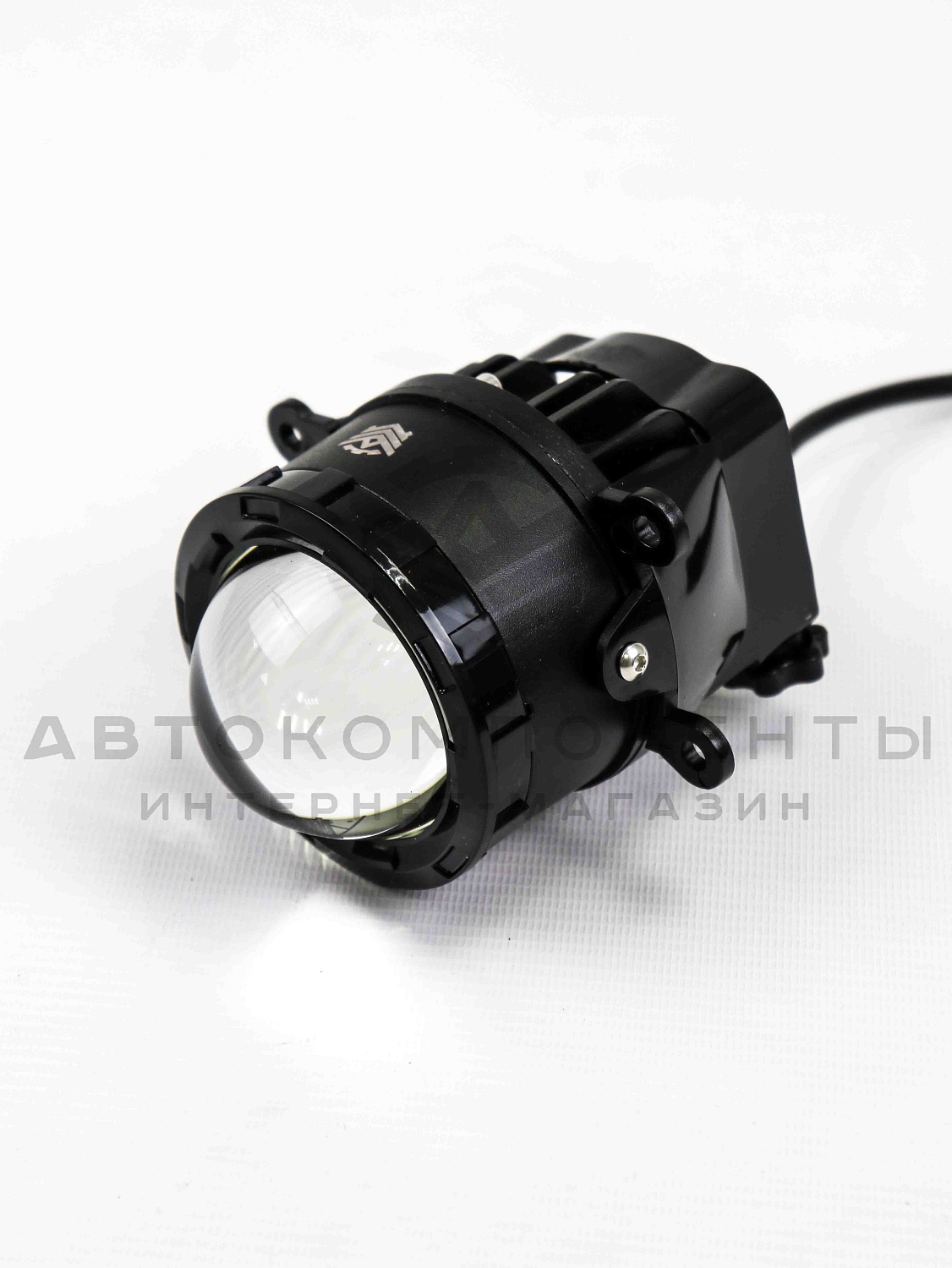 Противотуманные светодиодные фары (ПТФ) BI-LED с линзами 50W (3 дюйма) Лада Vesta, Гранта FL, X-RAY, Ларгус FL