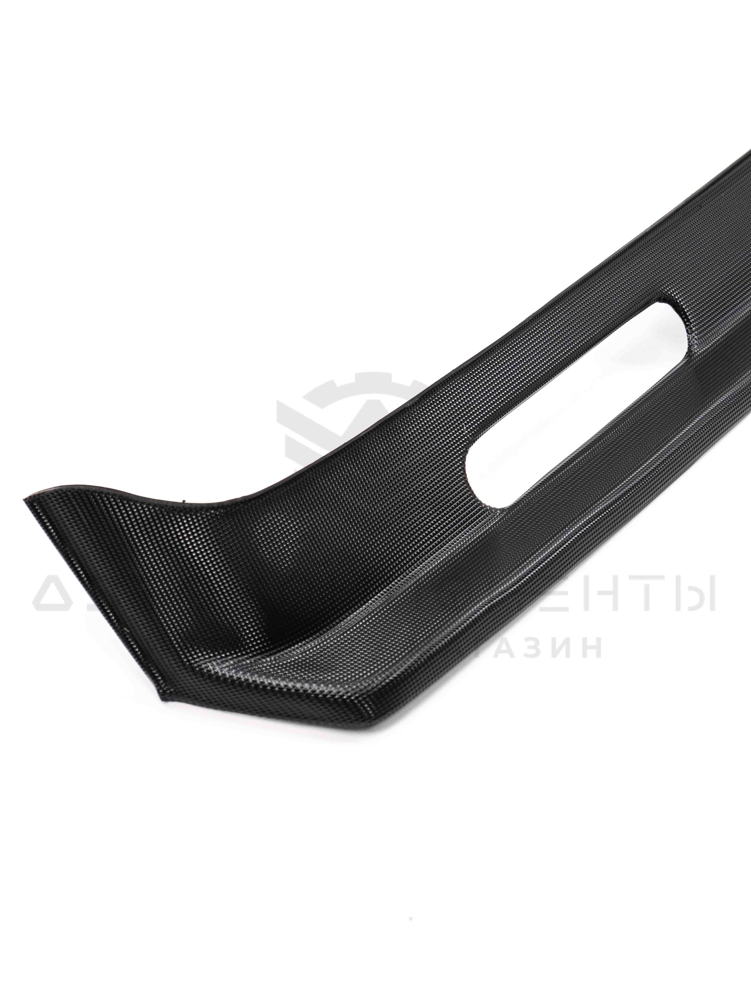 Губа (юбка) переднего бампера "Вихур" с отверстиями ВАЗ 2101-2107 (пиксель)