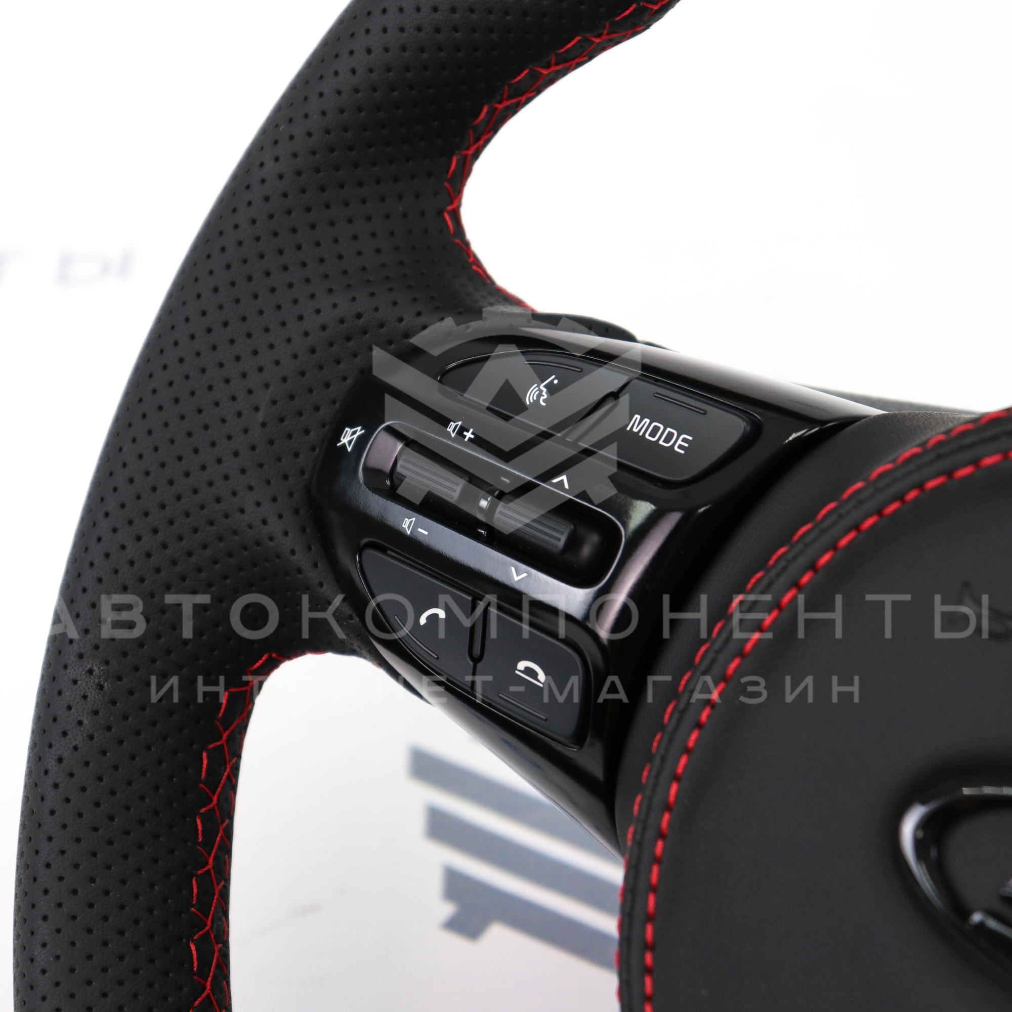 Мультируль "KIA RIO" (в коже) с подушкой ВАЗ 2110-2112 (евро), Приора, Гранта, Калина