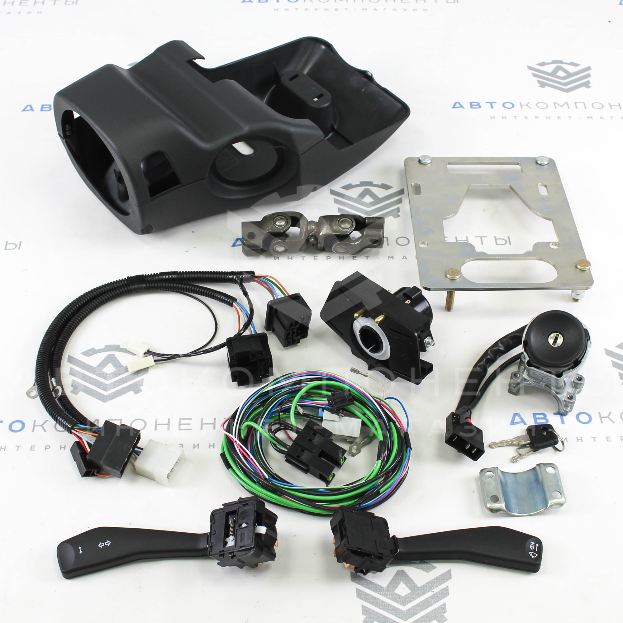 Установочный комплект ЭУР (без руля) ВАЗ 2101-2107, Лада Нива 4х4 (инжекторный двигатель)