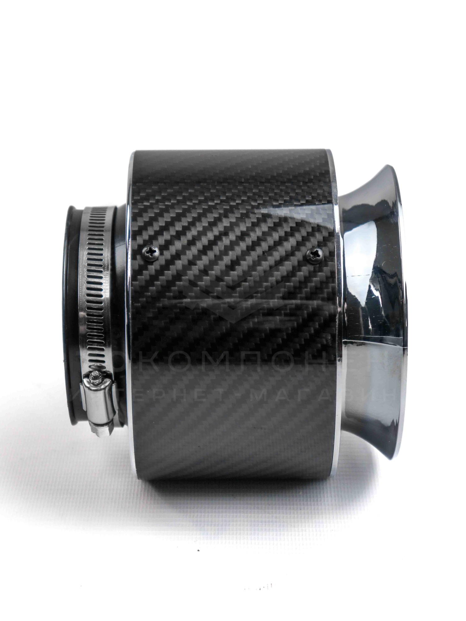 Воздушный фильтр (S) нулевик в карбоновом корпусе закрытого типа