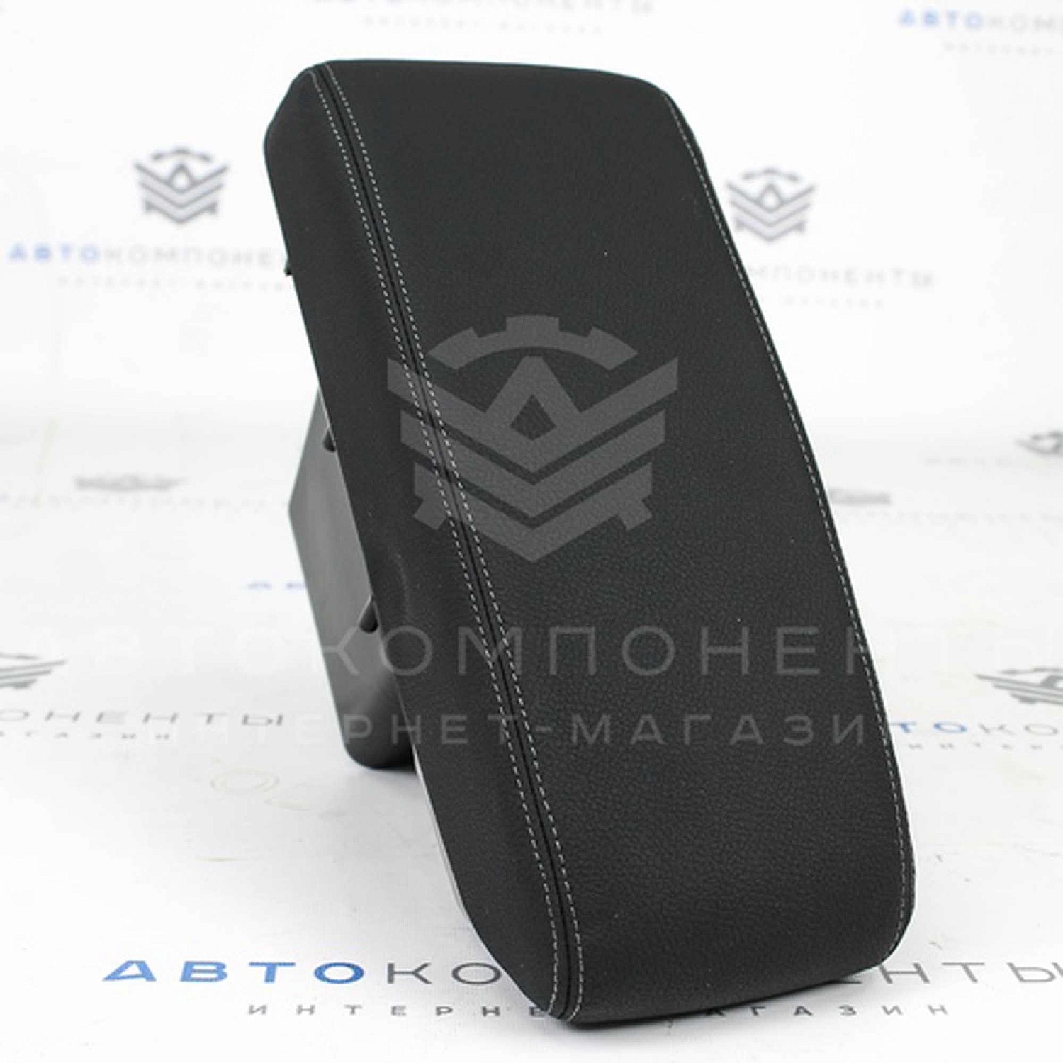 Подлокотник "Sal-Man" (в коже) Лада Vesta (серая нить)