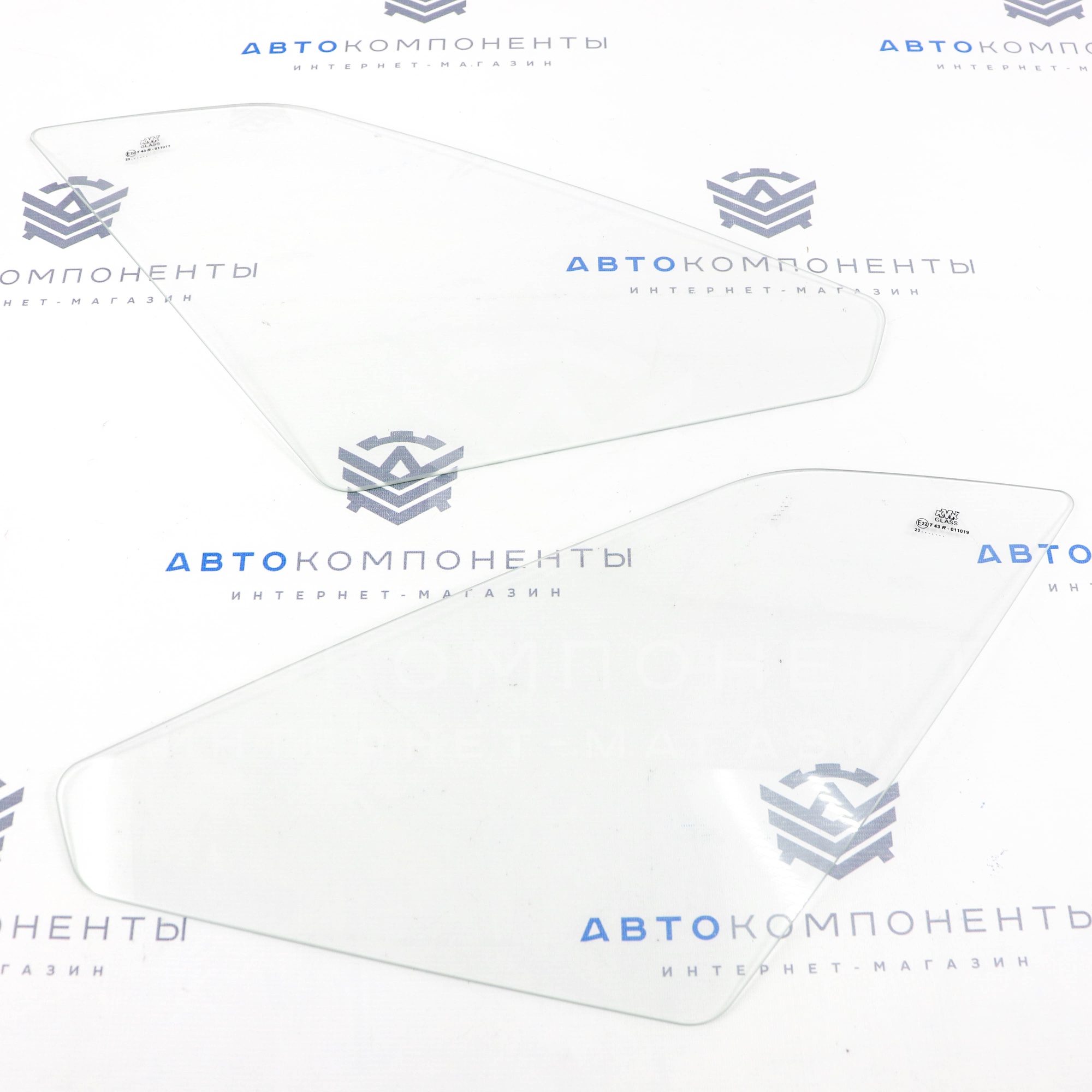 Задние боковые стекла (форточки) ВАЗ 2109, 2114